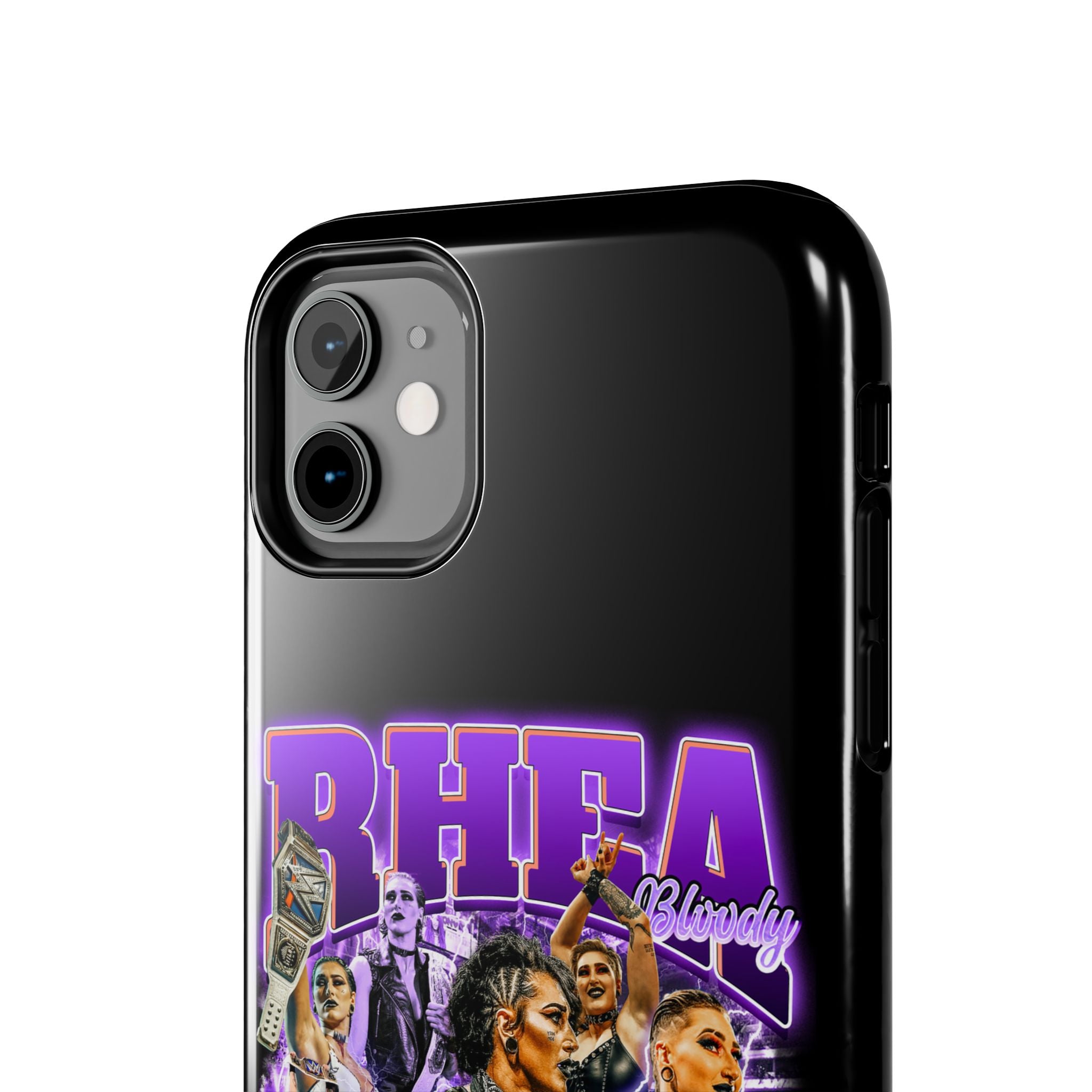 Rhea Ripley Graphic Portrait Design, iPhone and Samsung Case Cool Graphic Sports Fan Phone Case