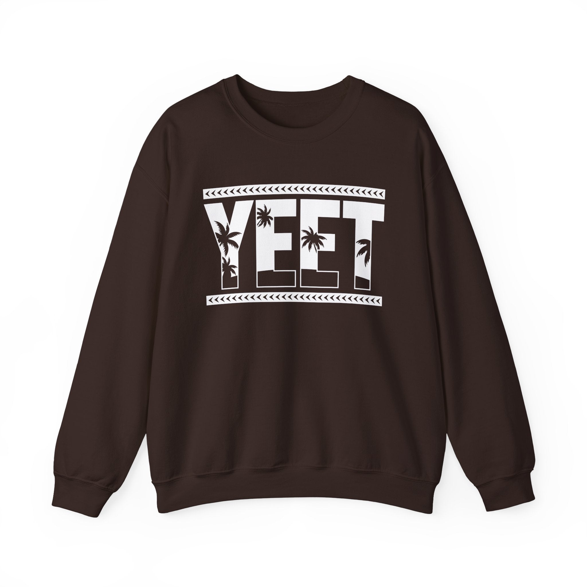 White Yeet Sweatshirt, Wrestling Fan Unisex Sweatshirt - Gift for Him or Her, Casual Outwear, Heavy Blend Crewneck Sweatshirt