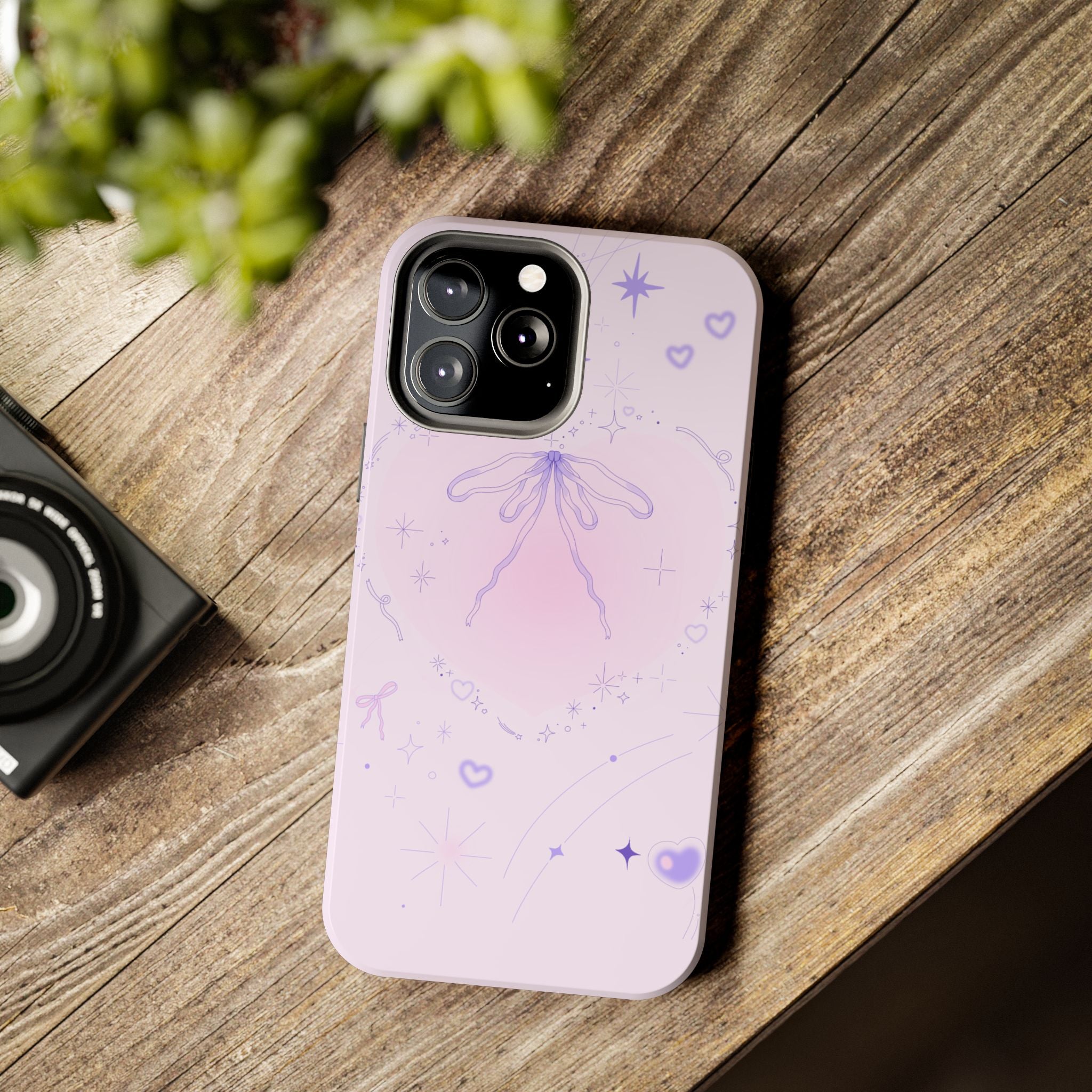 Pink Purple Delicate Fine Line Design, Elegant Phone Cases, Stylish Phone Covers, Chic Phone Protectors, Fashionable Case for Her, Trendy Smartphone Accessories