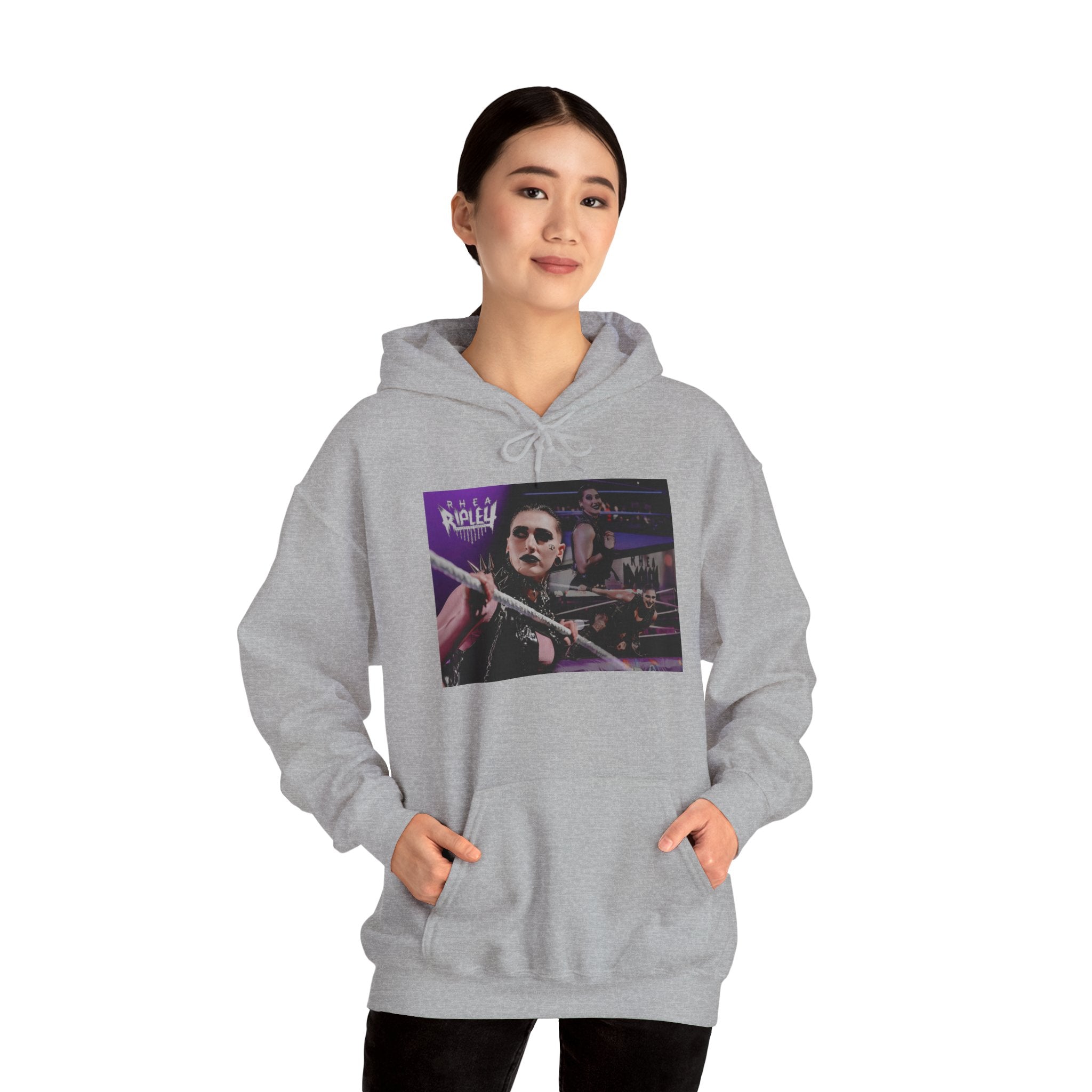 Rhea Ripley Graphic Design Hoodies, Gift for Her - Gift for Him, Sports Fan Wrestling Unisex Hooded Sweatshirt, Casual Outwear