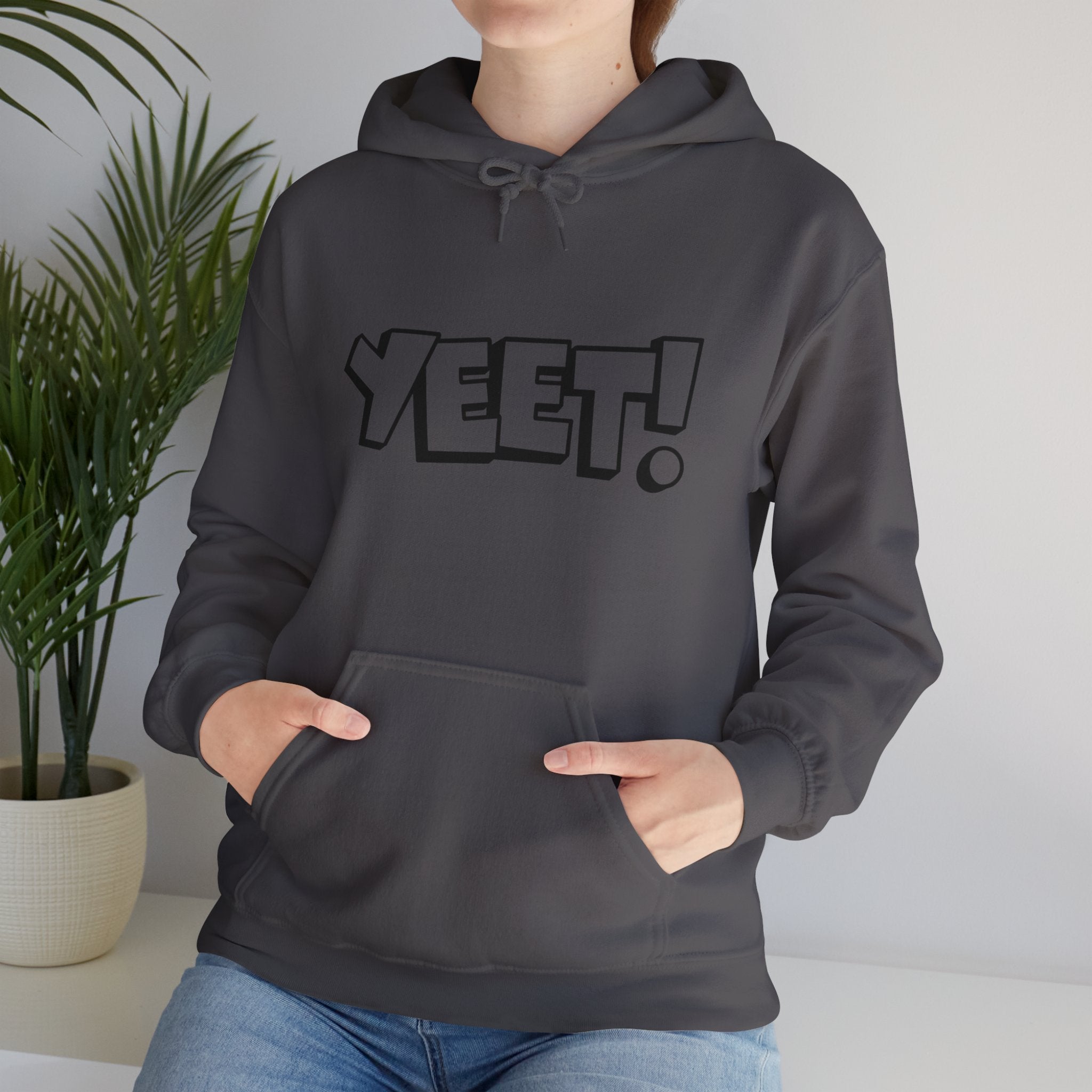 Yeet Graphic Hoodies, Gift for Her - Gift for Him, Sports Fan Wrestling Unisex Hooded Sweatshirt, Casual Outwear