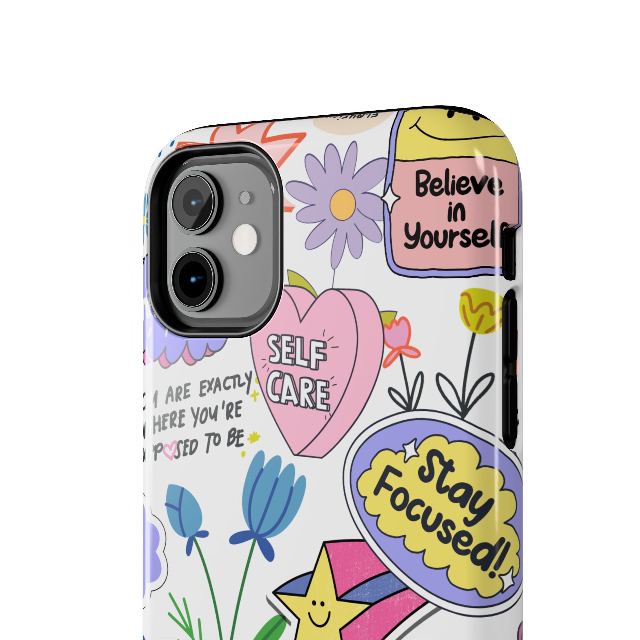 Believe in Yourself, Elegant Phone Cases, Stylish Phone Covers, Chic Phone Protectors, Fashionable Case for Her, Trendy Smartphone Accessories