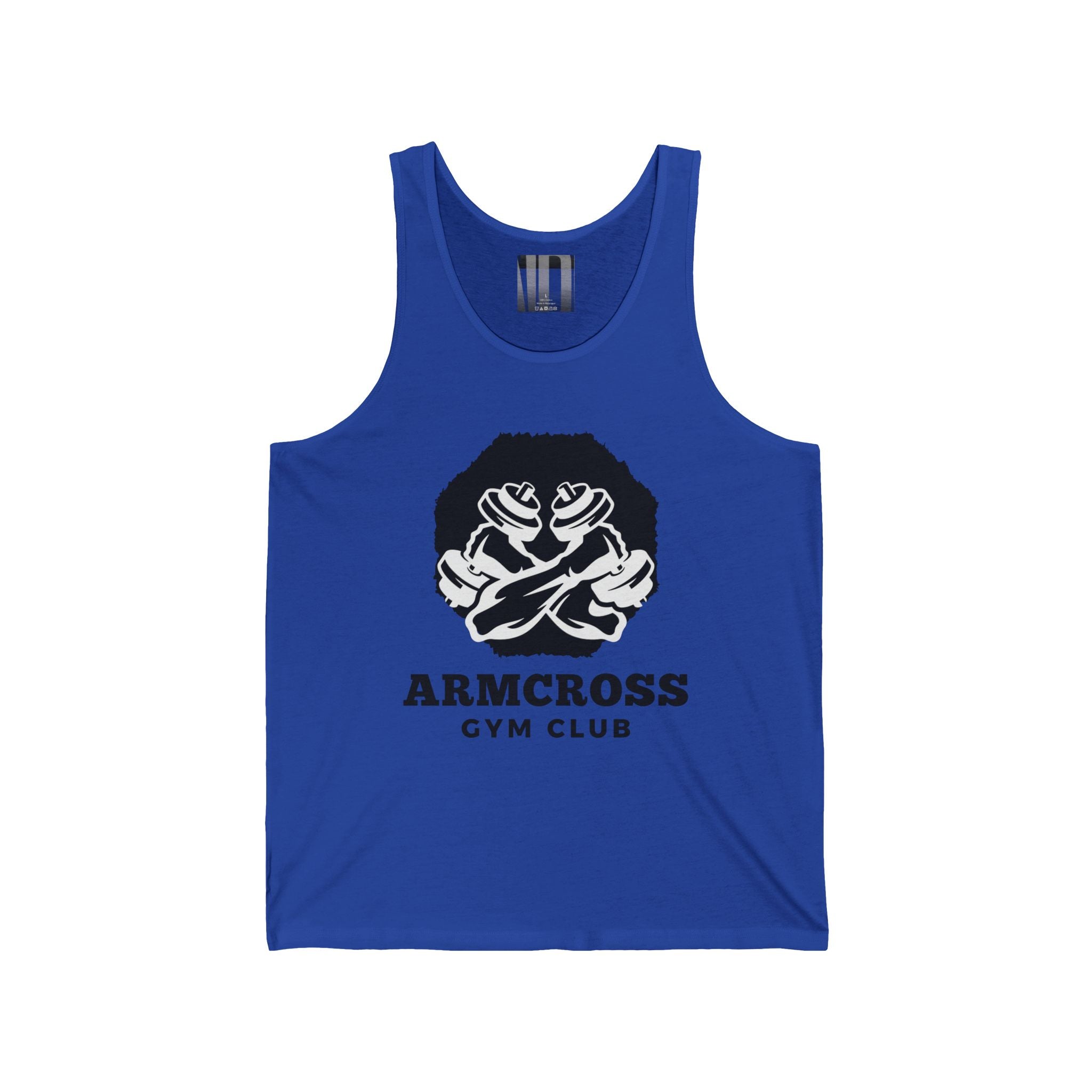 Armcross Gymclub, Gym Dudes Tank Top, Workout Sleeveless Shirt, Fitness Muscle Tee, Athletic Unisex Jersey Tank, Bodybuilding Tank, Exercise Vest