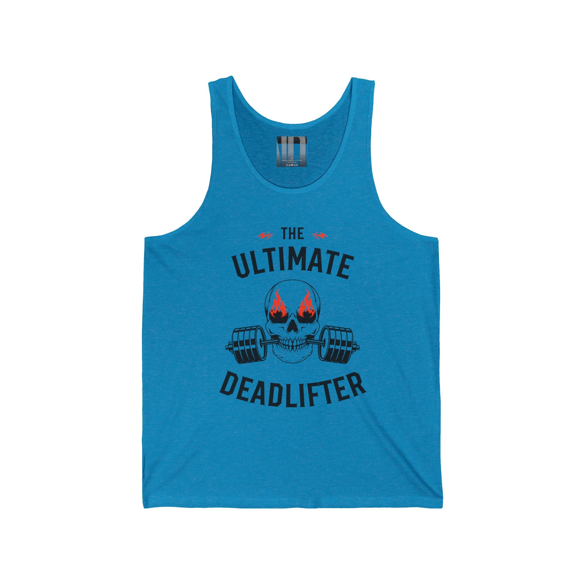 The Ultimate Deadlifter, Gym Dudes Tank Top, Workout Sleeveless Shirt, Fitness Muscle Tee, Athletic Unisex Jersey Tank, Bodybuilding Tank, Exercise Vest