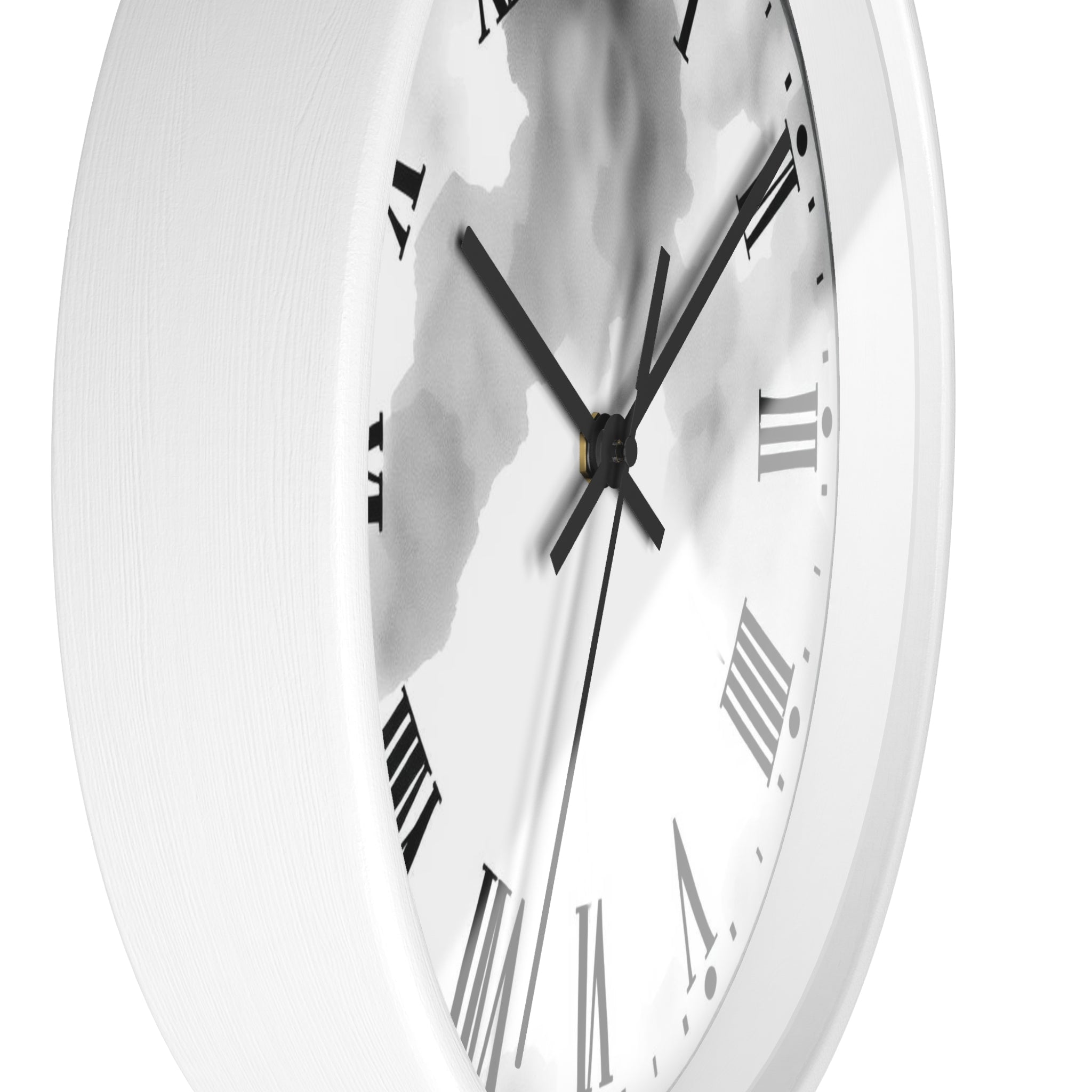 Classic Black and White Design Elegant Wall Clock, Home Decor, Wall Art