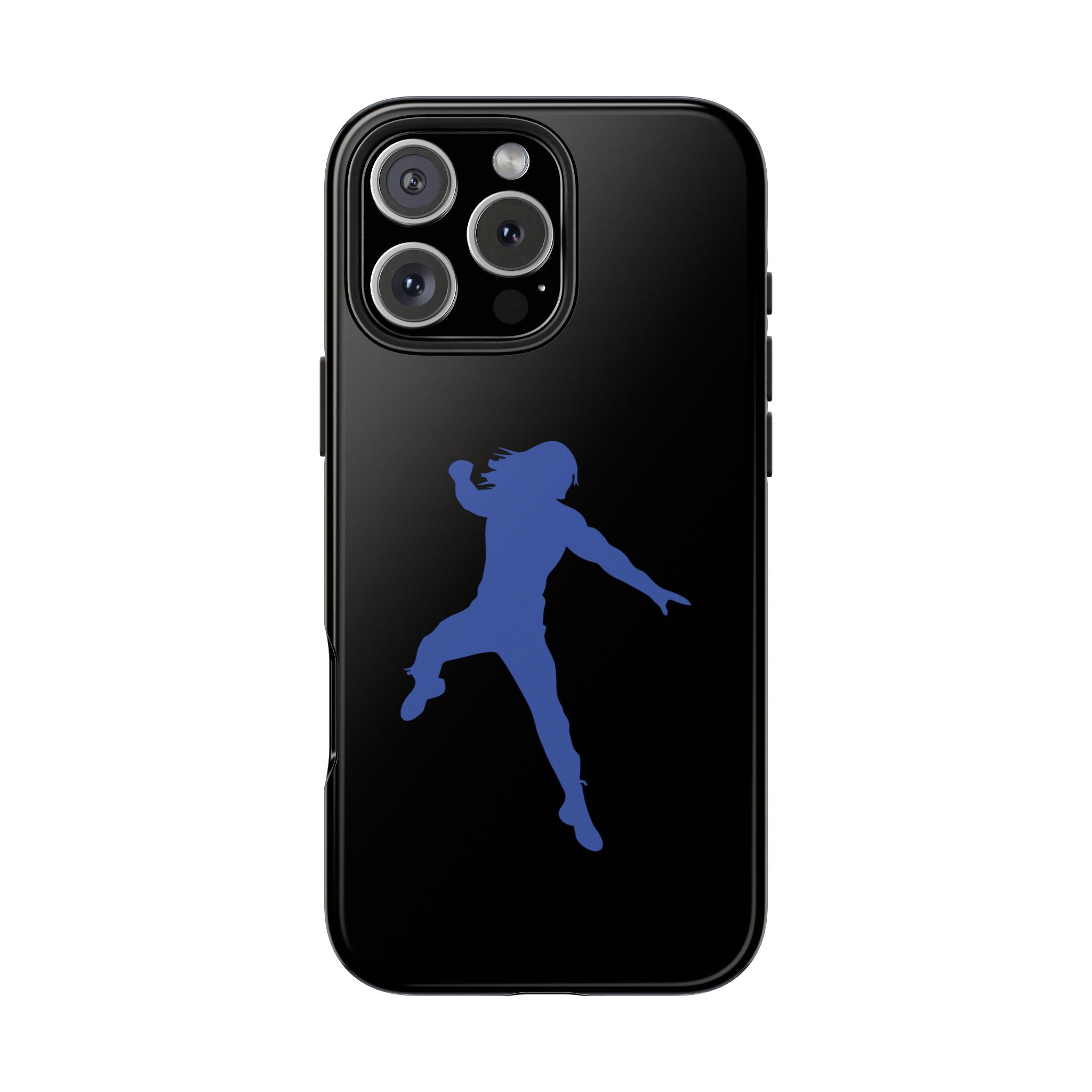 Roman Reigns Jump Blue Graphic Design, iPhone and Samsung Case Cool Graphic Sports Fan Phone Case