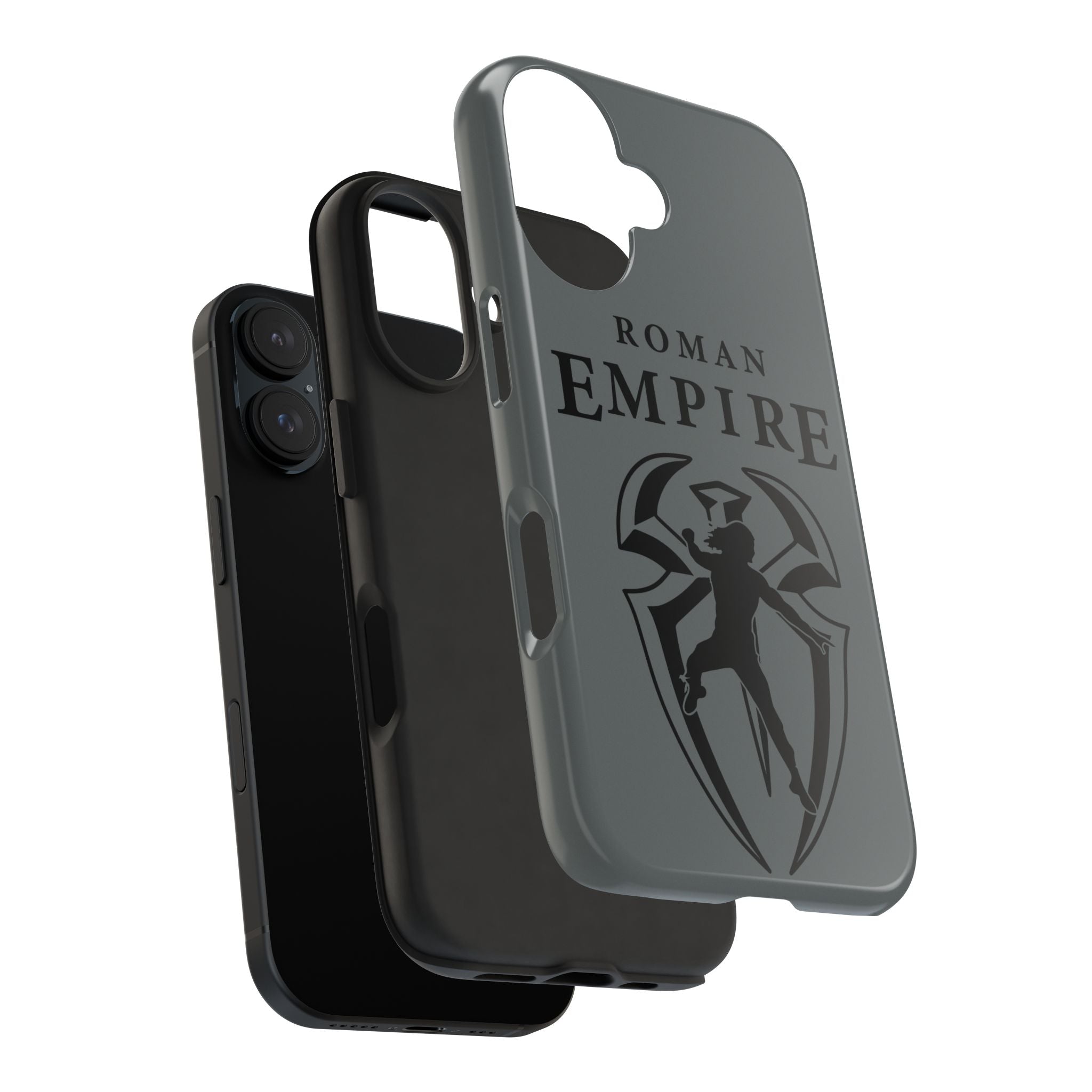 Roman Empire Graphic Portrait Design, iPhone and Samsung Case Cool Graphic Sports Fan Phone Case