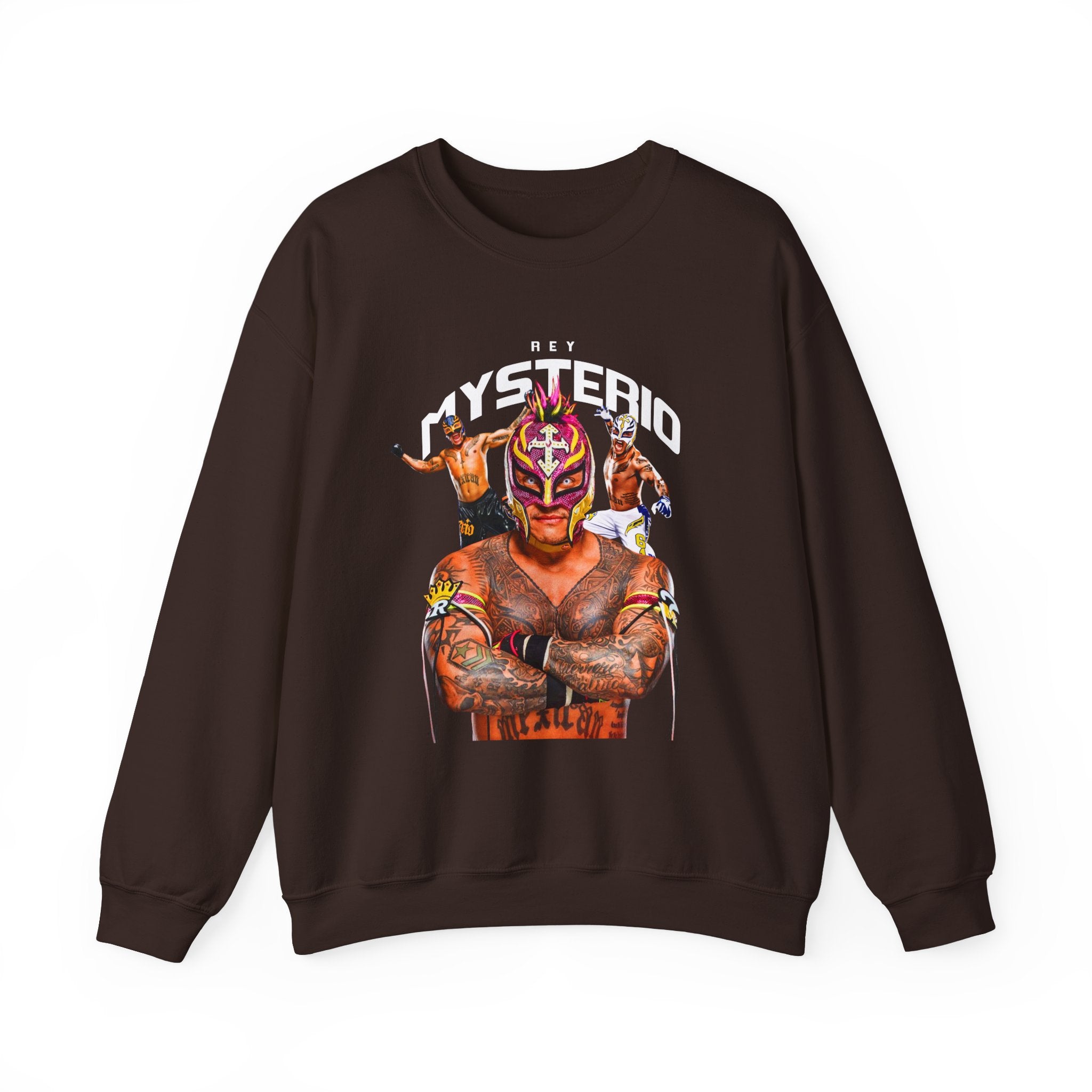 Rey Mysterio Sweatshirt, Sports Sweatshirt, Wrestling Fan Unisex Sweatshirt - Gift for Him or Her, Casual Outwear, Heavy Blend Crewneck Sweatshirt