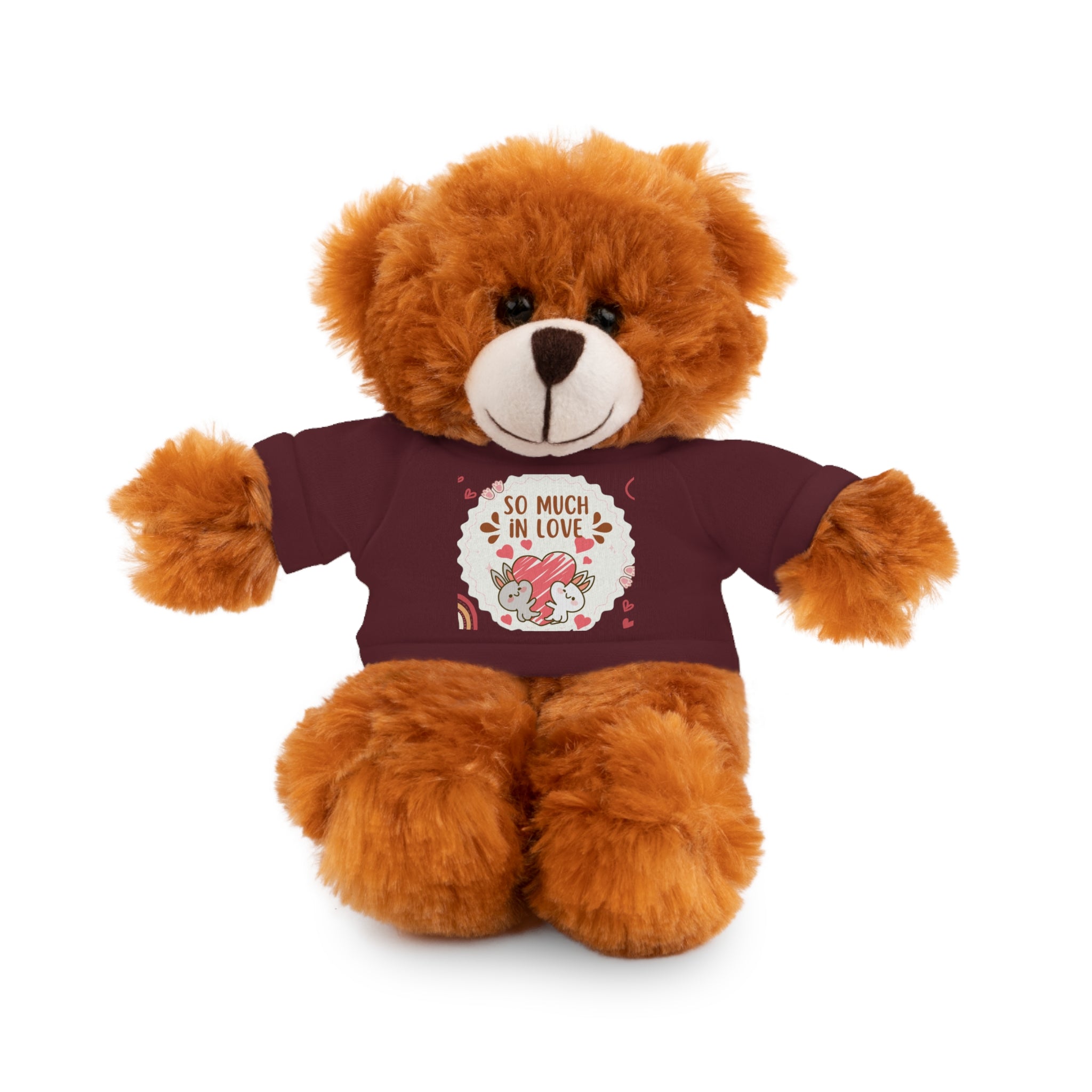 Pink Cute Sweet Love Valentines Day Gifts for Her Him, Kids Girlfriend Boyfriend Wife Mom Fiancée, Valentines Gifts for Women, Valentine's Day Teddy Bear, Funny Cute Stuffed Animal Plush Present for Birthday