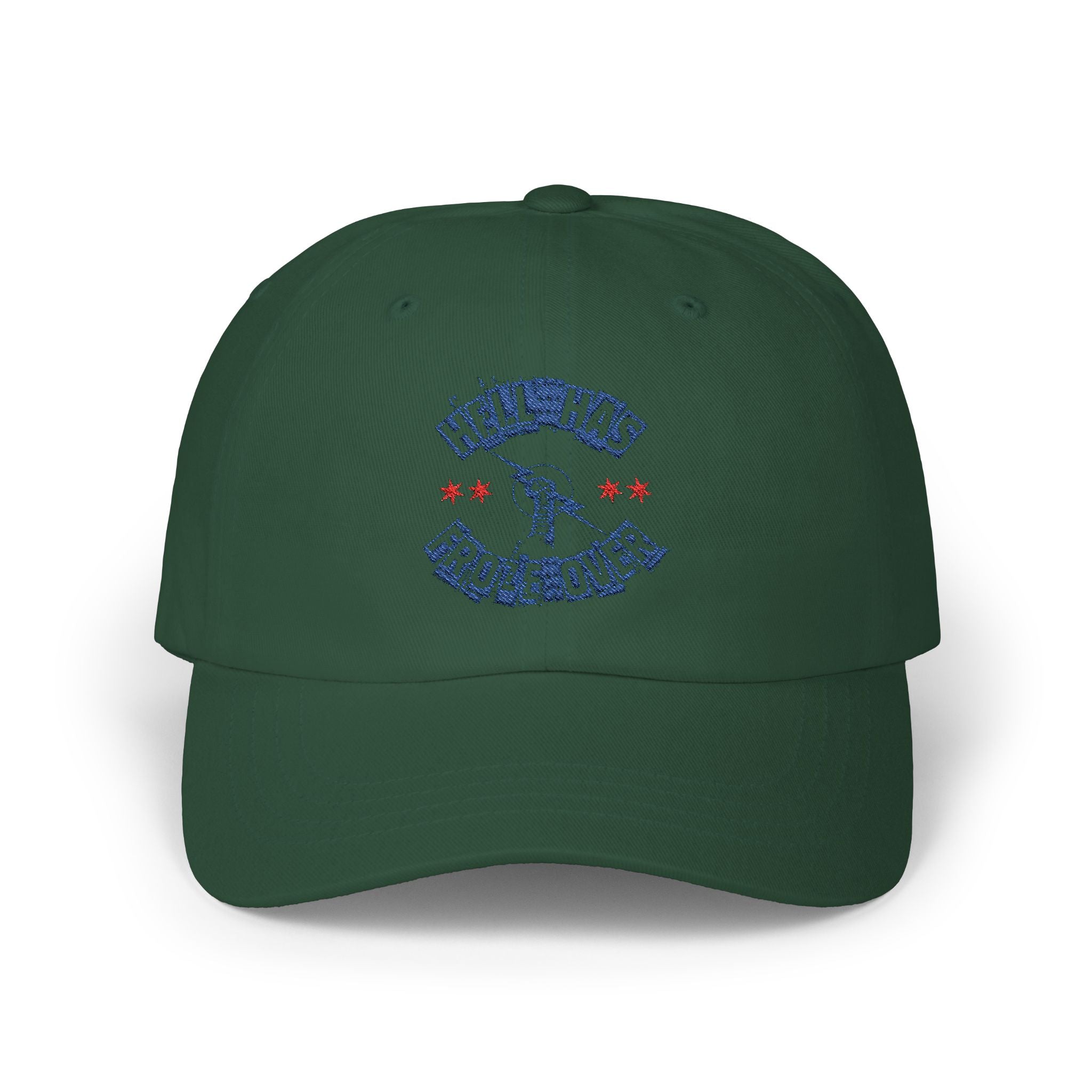 " Hell Has Froze Over " Sports Fan, Wrestling Dad Cap for Her and Him - Unisex Classic