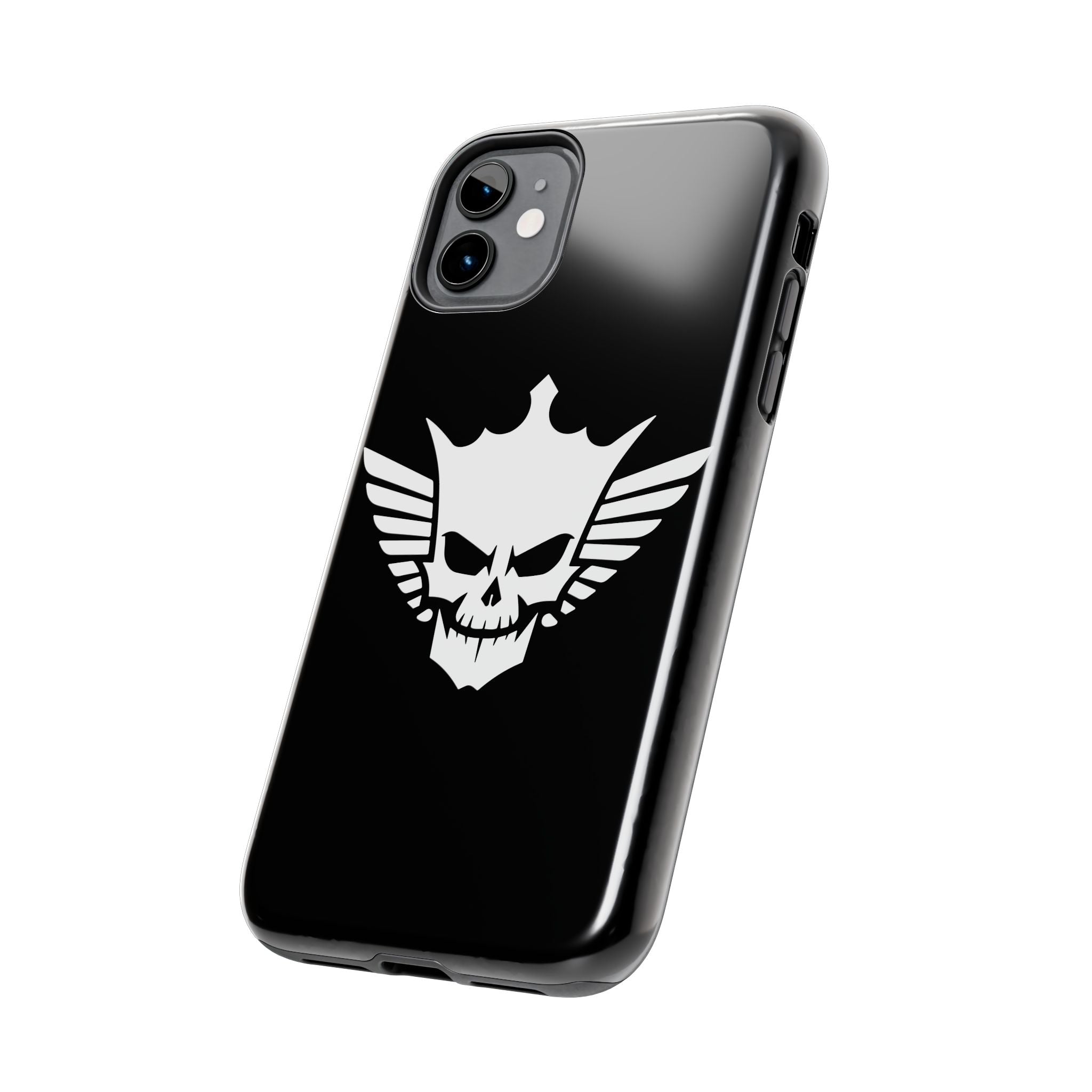 Cody Rhodes White Skull Design, iPhone and Samsung Case Cool Graphic Sports Fan Phone Case