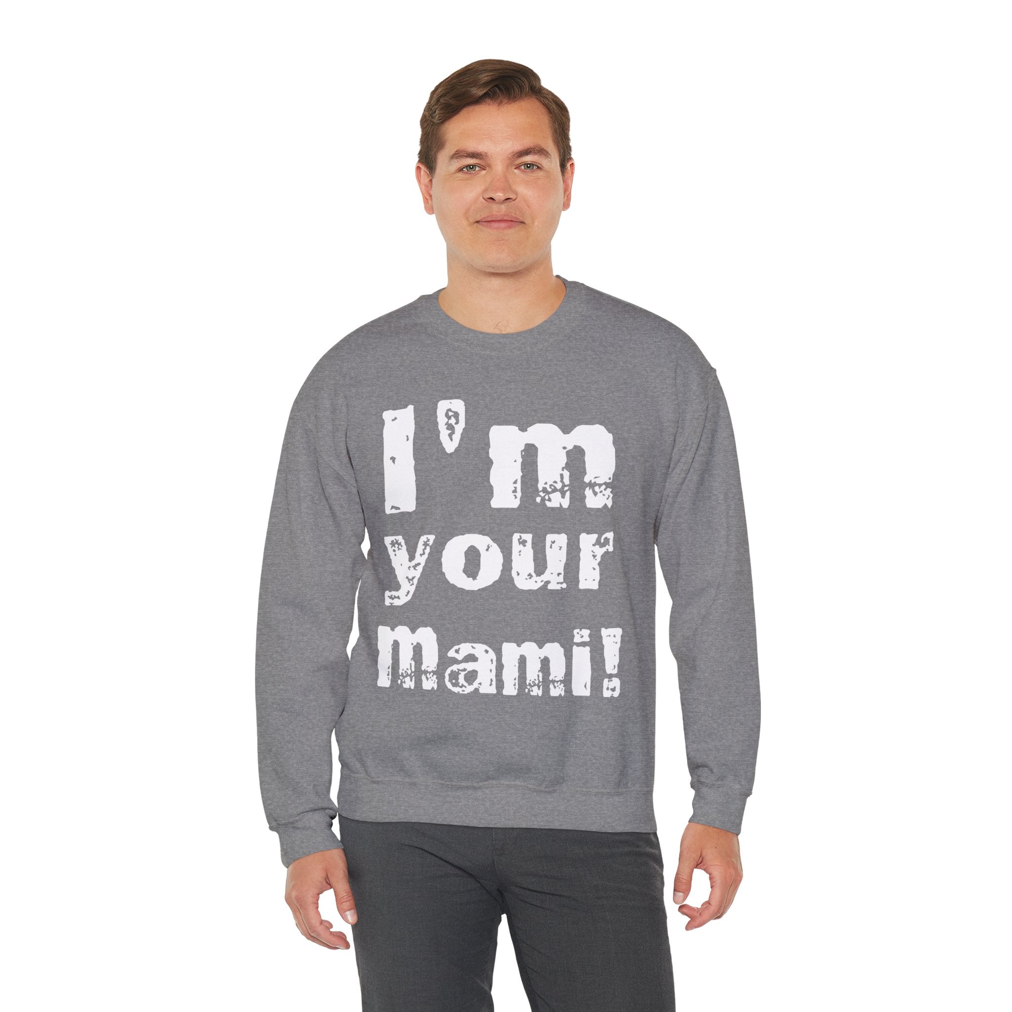 I'm Your Mami, Rhea Ripley Fans Sweatshirt, Best of Rhea Design, Wrestling Fan Unisex Sweatshirt - Gift for Him or Her, Casual Outwear, Heavy Blend Crewneck Sweatshirt