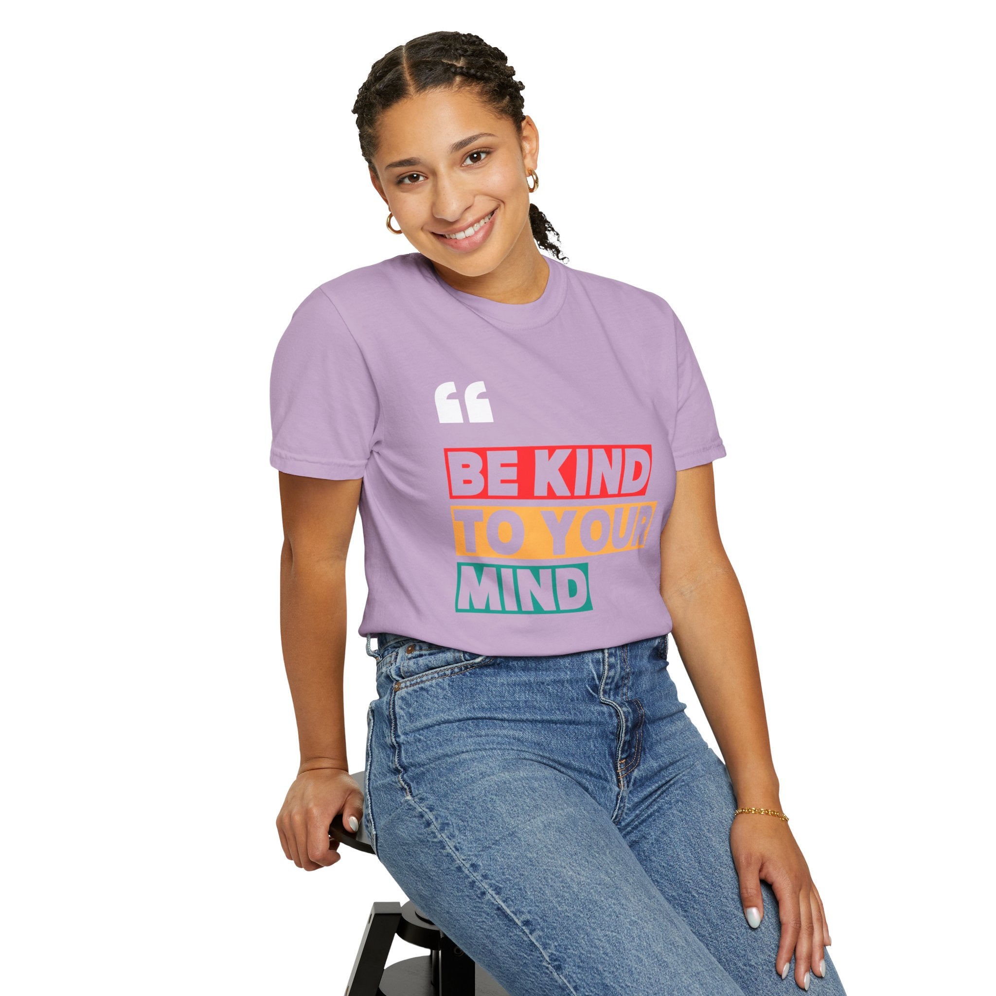 Be Kind to Your Mind, Graphic Design Unisex T-shirt, Casual Cotton Outwear, Gift for Him- Gift for Her, Stylish Tee, Cool Shirt, Trendy Apparel, Comfortable Top,