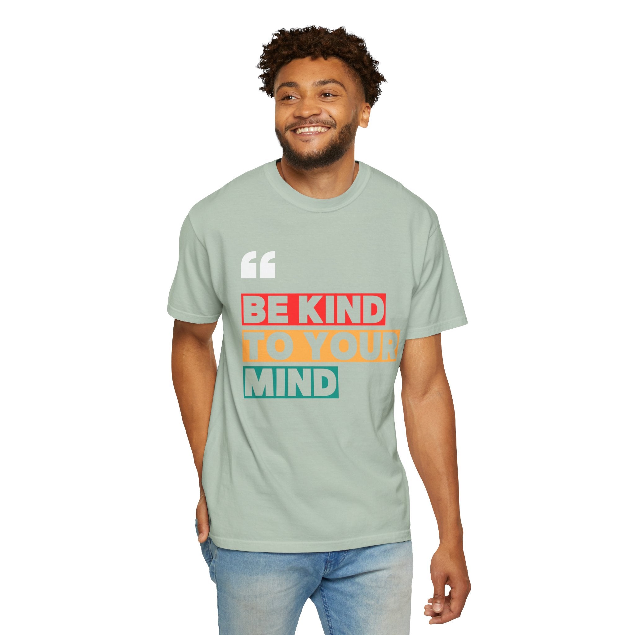 Be Kind to Your Mind, Graphic Design Unisex T-shirt, Casual Cotton Outwear, Gift for Him- Gift for Her, Stylish Tee, Cool Shirt, Trendy Apparel, Comfortable Top,