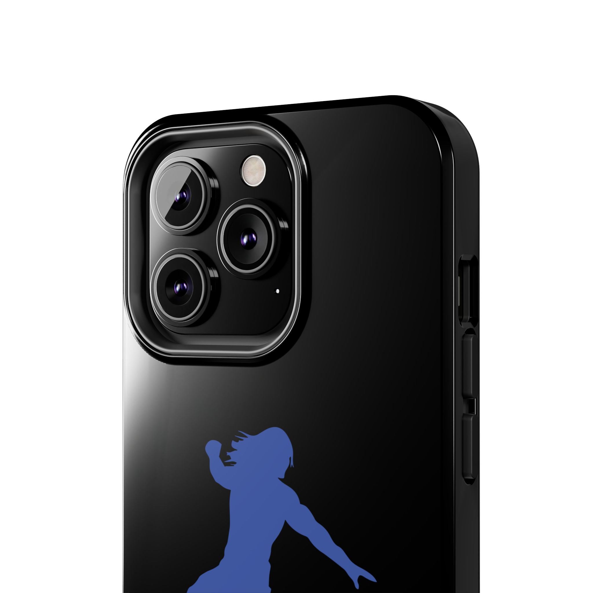 Roman Reigns Jump Blue Graphic Design, iPhone and Samsung Case Cool Graphic Sports Fan Phone Case