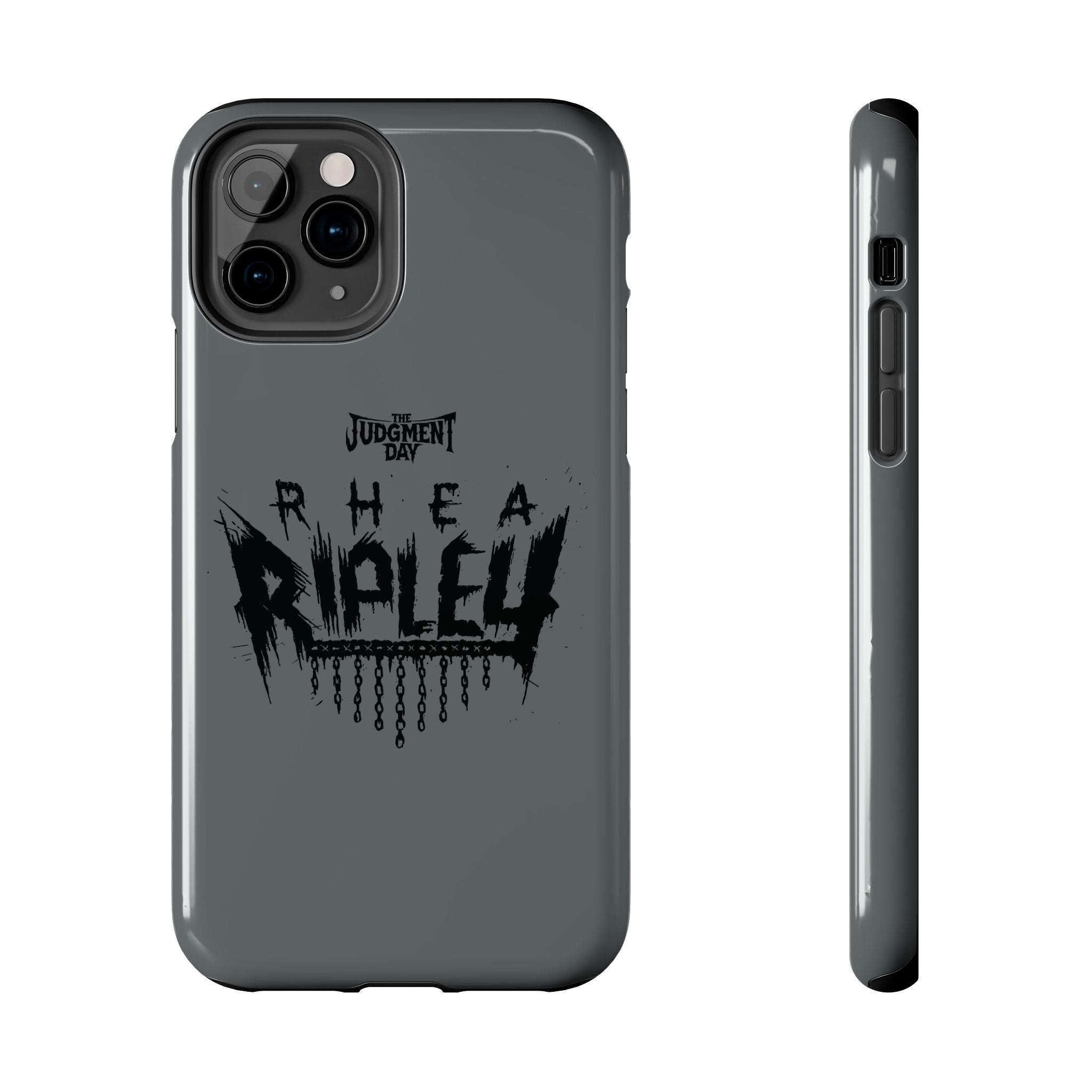 Rhea Ripley Black Graphic Design, iPhone and Samsung Case Cool Graphic Sports Fan Phone Case