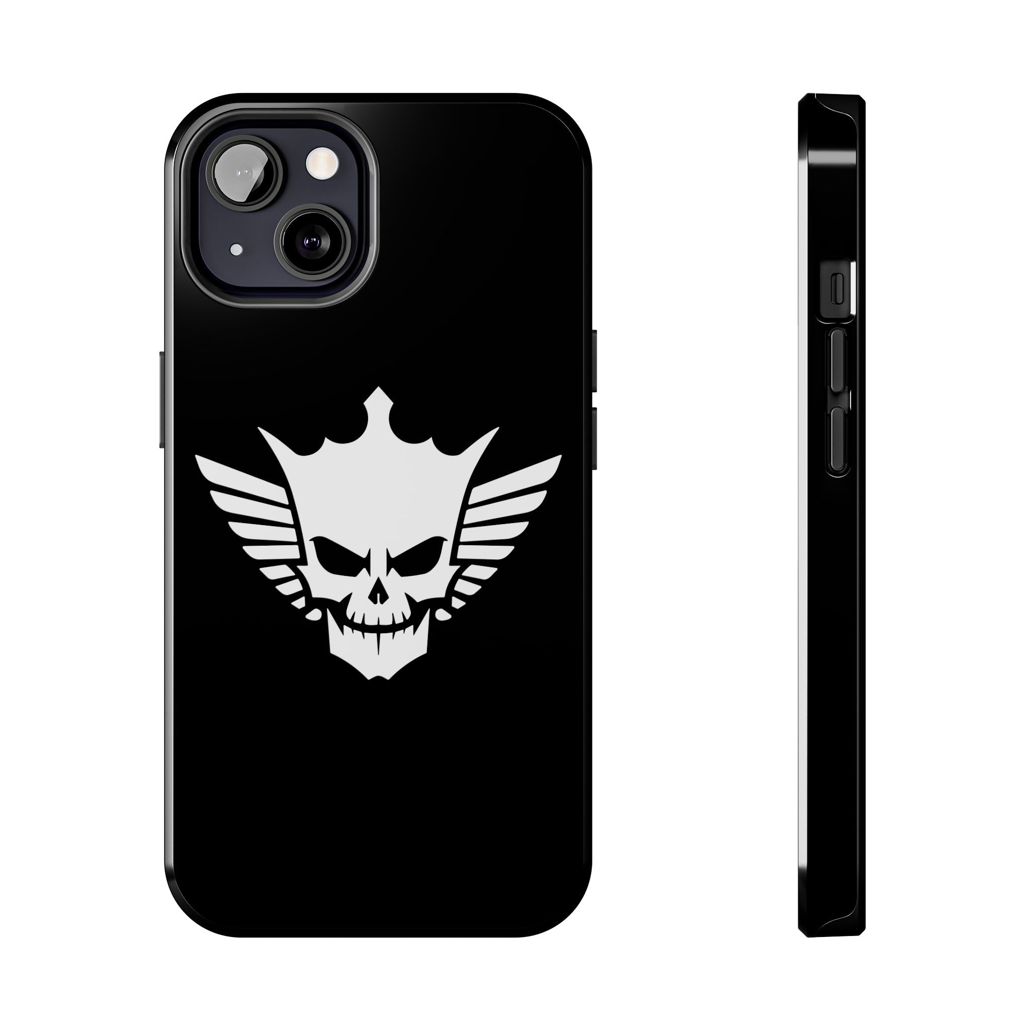 Cody Rhodes White Skull Design, iPhone and Samsung Case Cool Graphic Sports Fan Phone Case