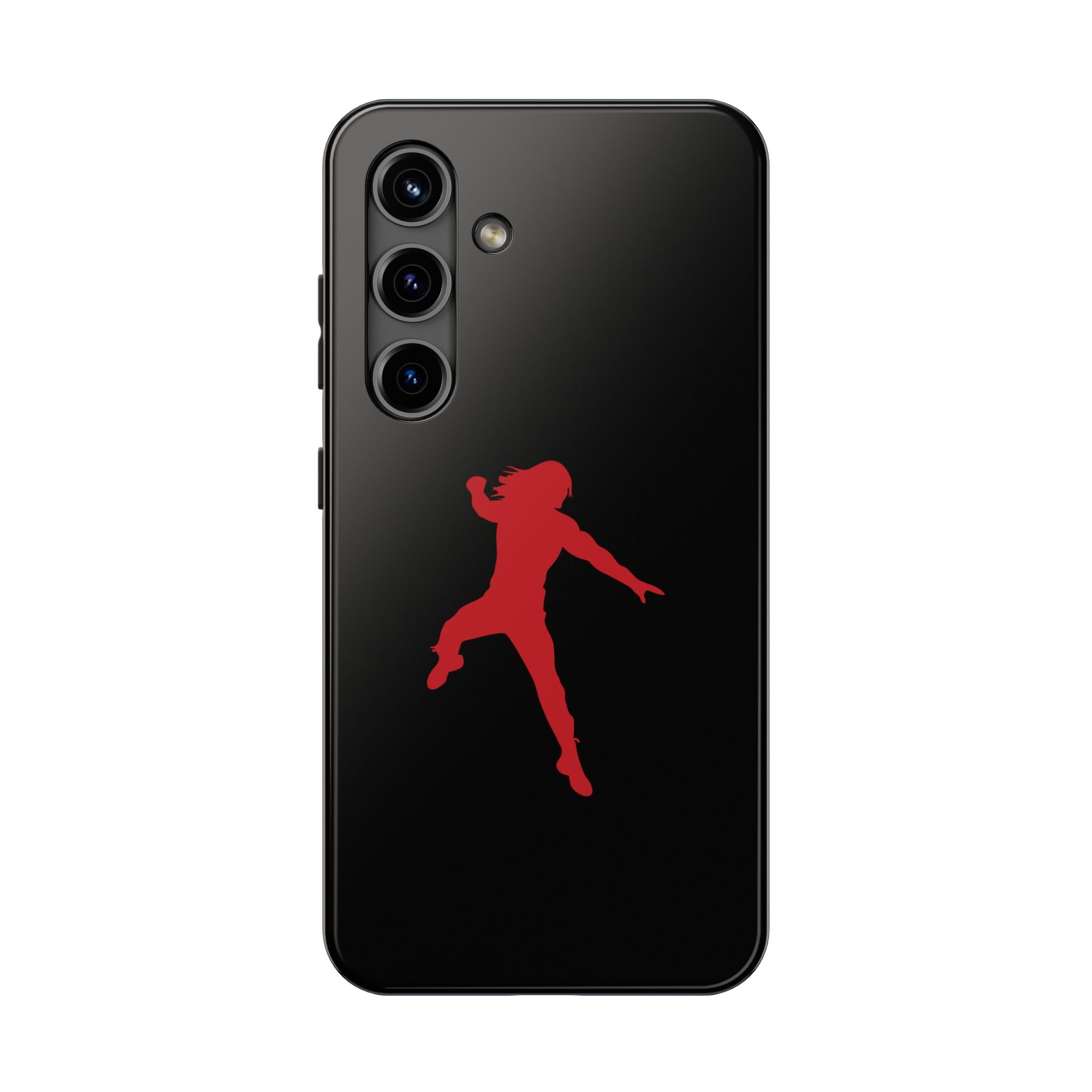 Roman Reigns Jump Red Graphic Design, iPhone and Samsung Case Cool Graphic Sports Fan Phone Case