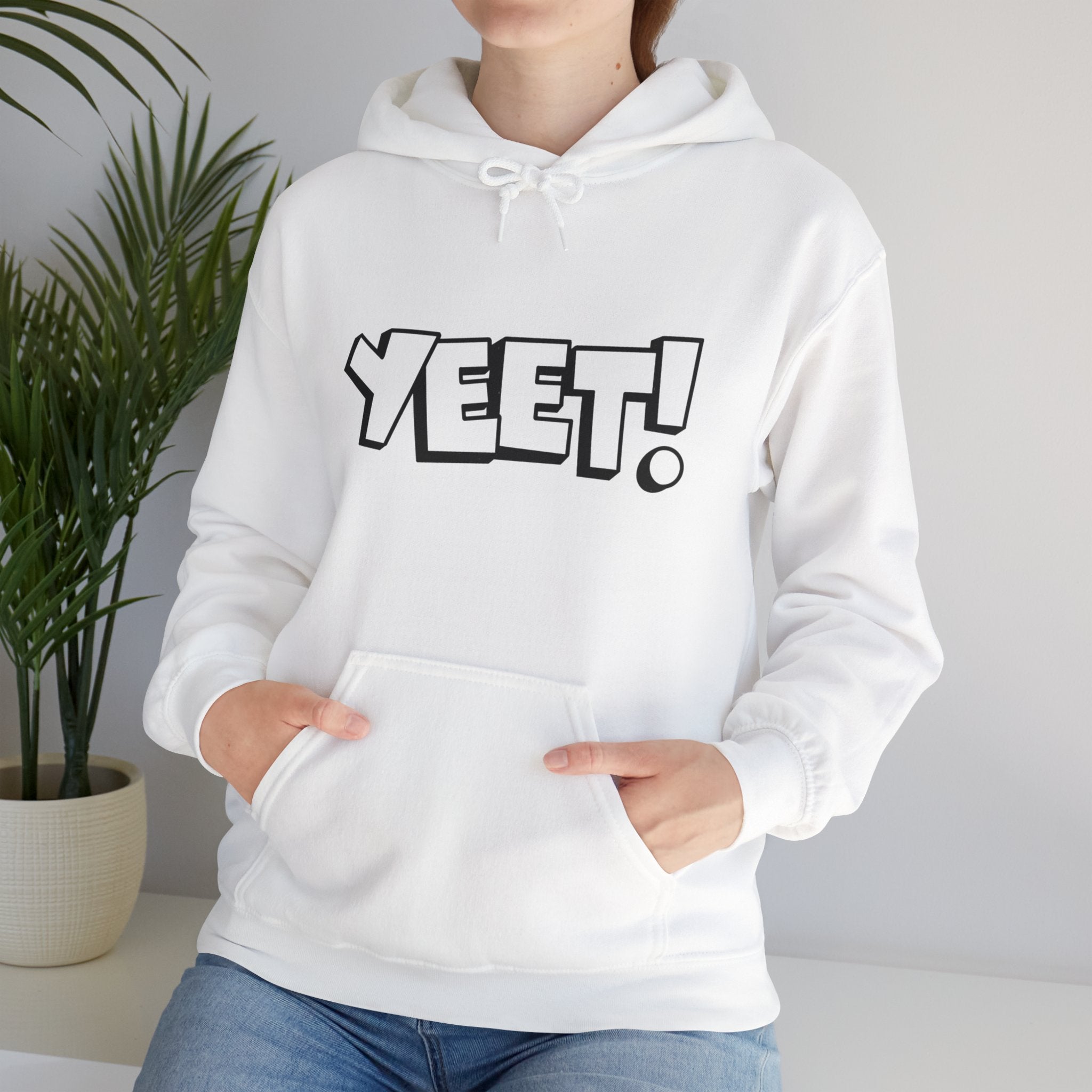 Yeet Graphic Hoodies, Gift for Her - Gift for Him, Sports Fan Wrestling Unisex Hooded Sweatshirt, Casual Outwear