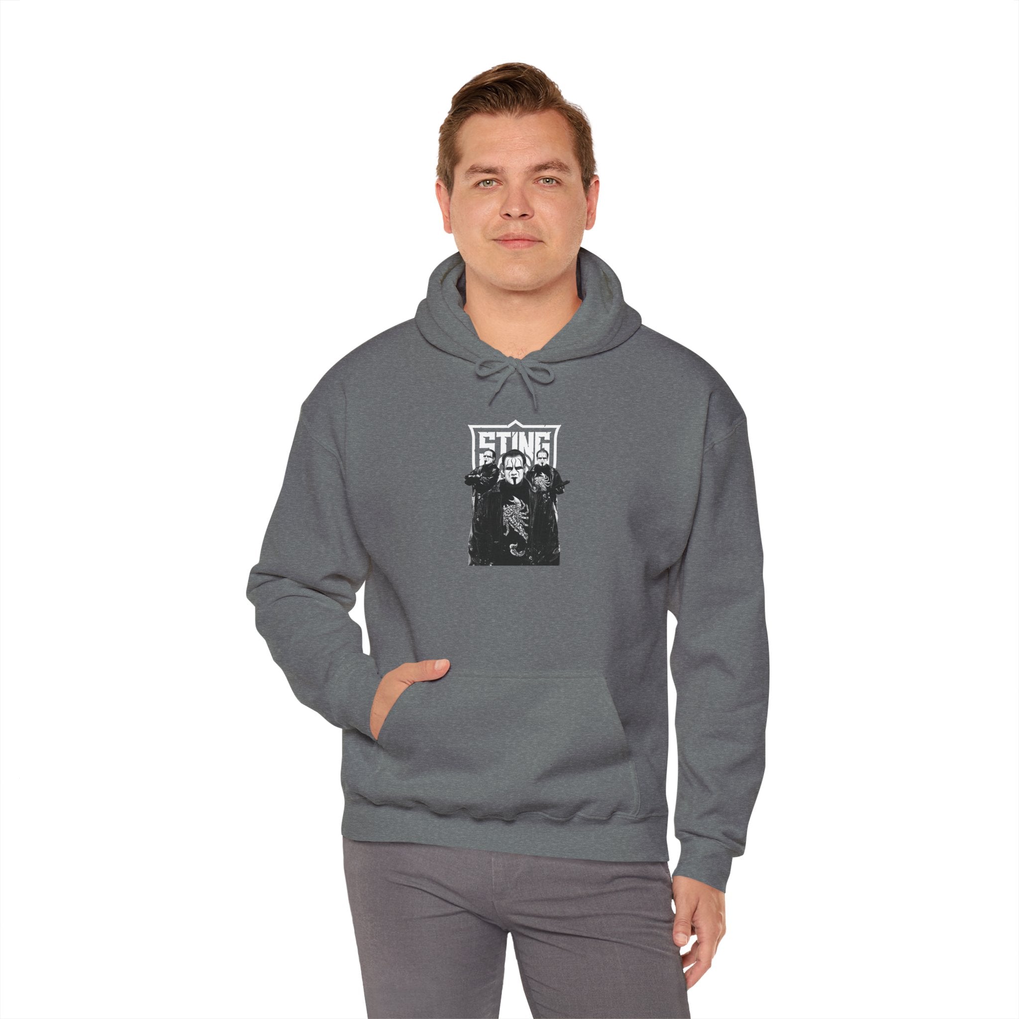 Sting Hoodies, Gift for Her - Gift for Him, Sports Fan Wrestling Unisex Hooded Sweatshirt, Casual Outwear