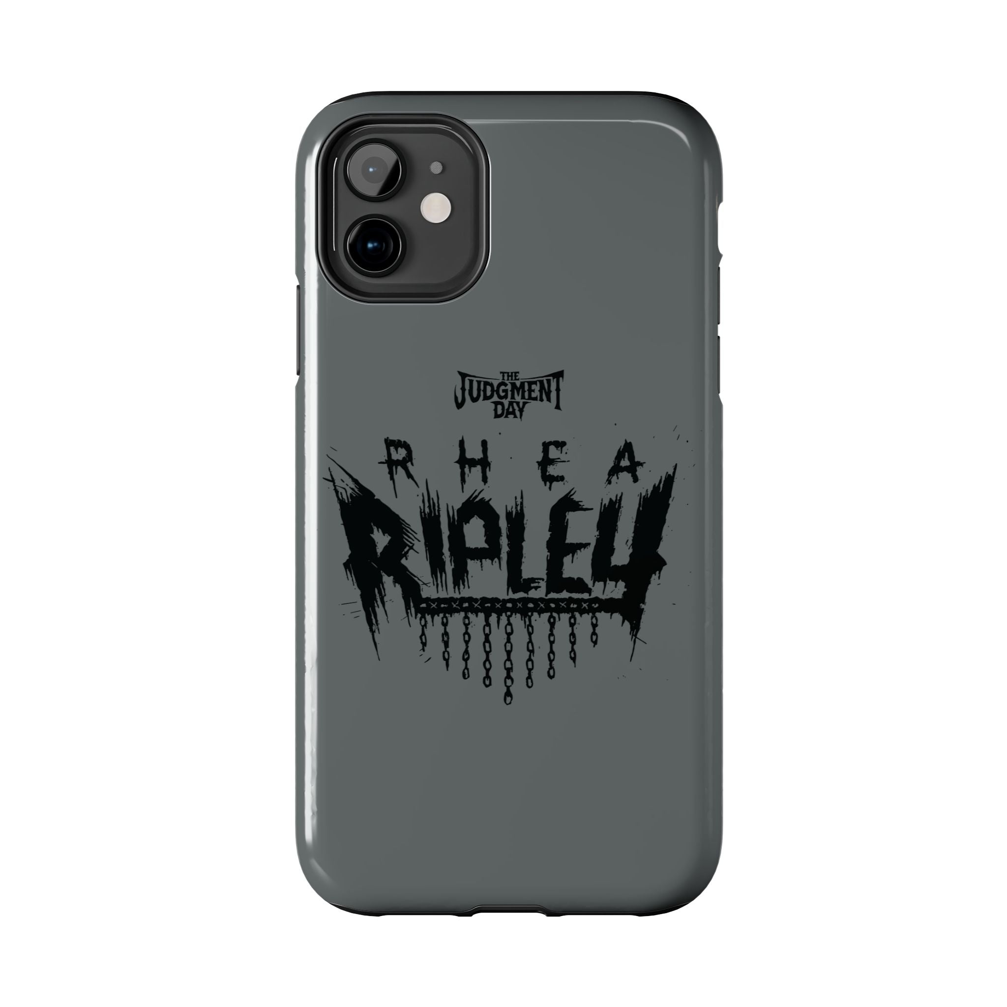 Rhea Ripley Black Graphic Design, iPhone and Samsung Case Cool Graphic Sports Fan Phone Case