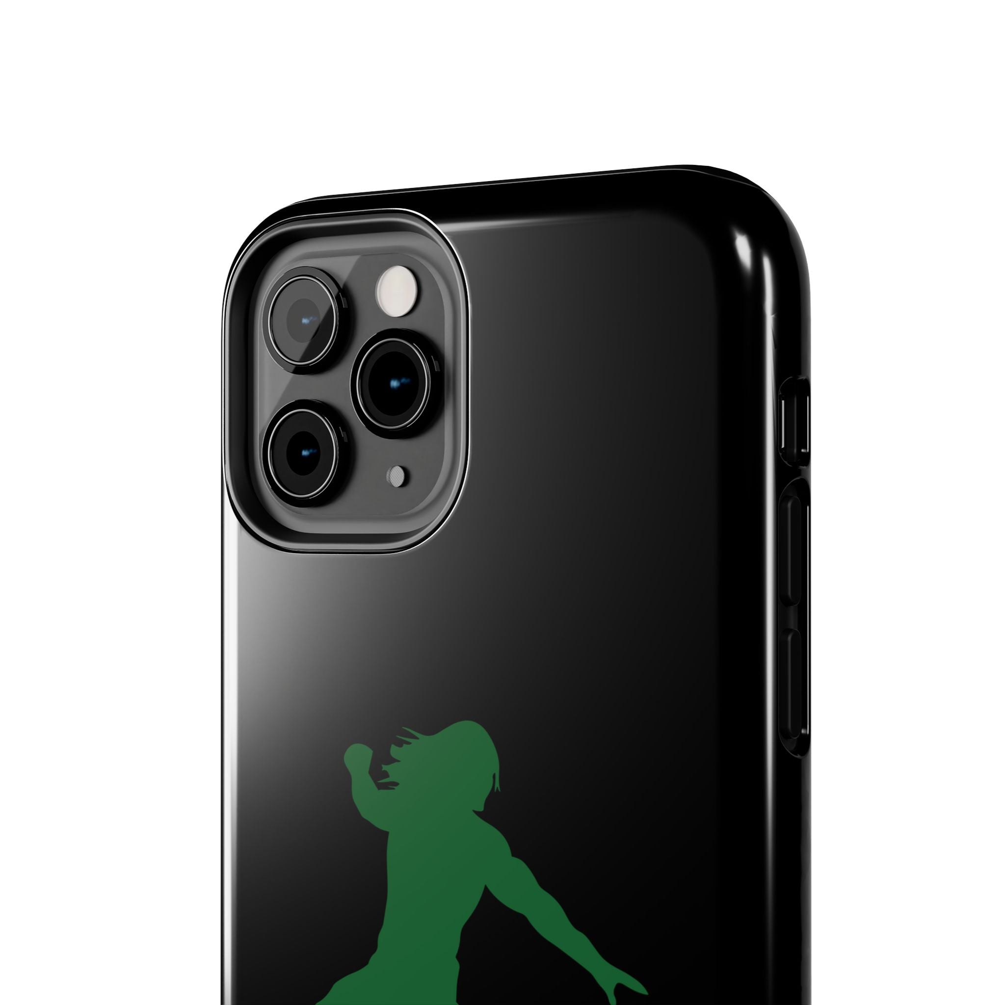 Roman Reigns Jump Green Graphic Design, iPhone and Samsung Case Cool Graphic Sports Fan Phone Case