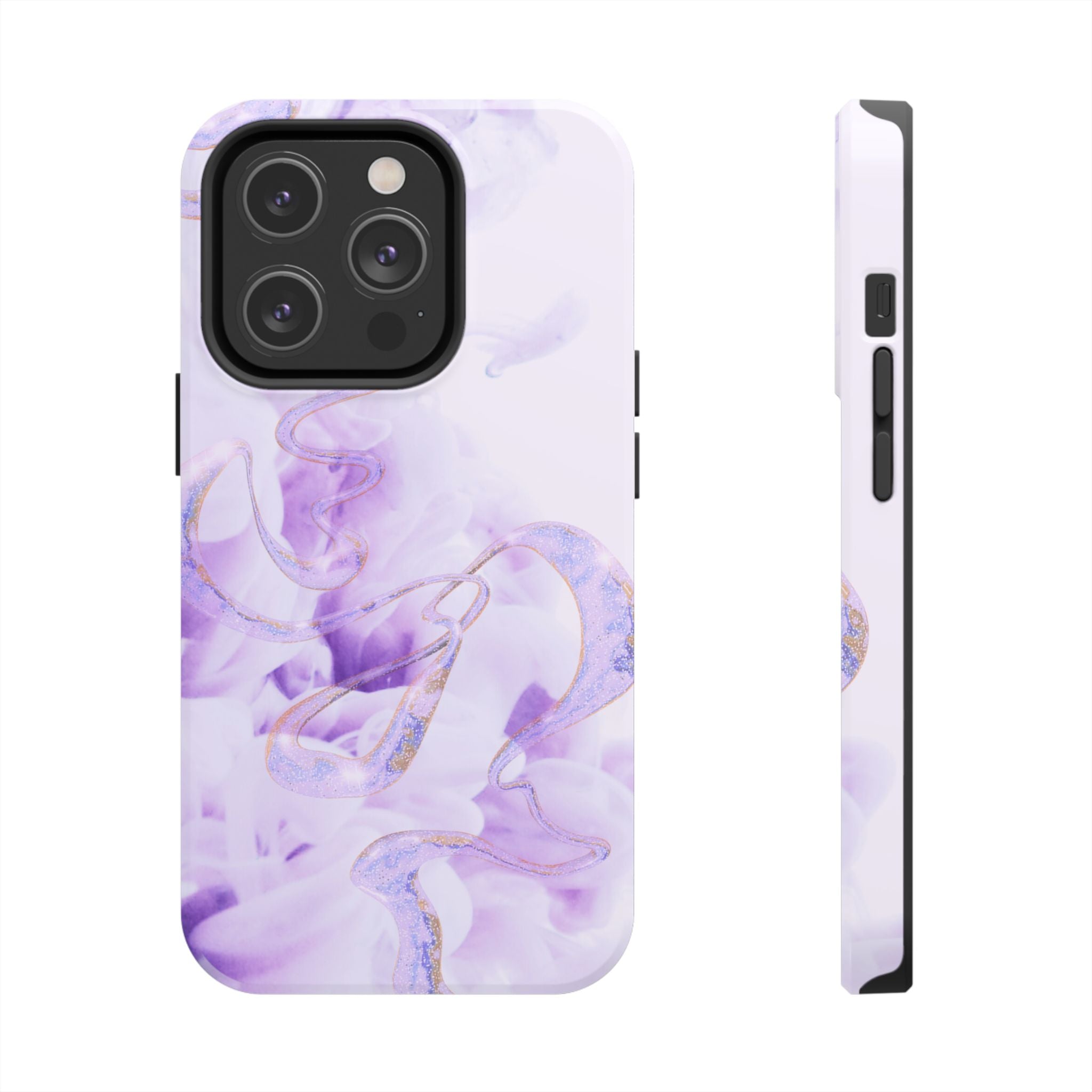 Abstract Purple Fluid Design, Elegant Phone Cases, Stylish Phone Covers, Chic Phone Protectors, Fashionable Case for Her, Trendy Smartphone Accessories