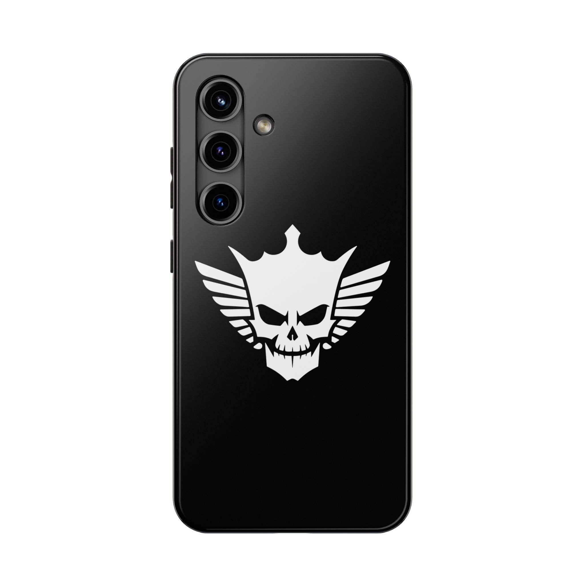 Cody Rhodes White Skull Design, iPhone and Samsung Case Cool Graphic Sports Fan Phone Case