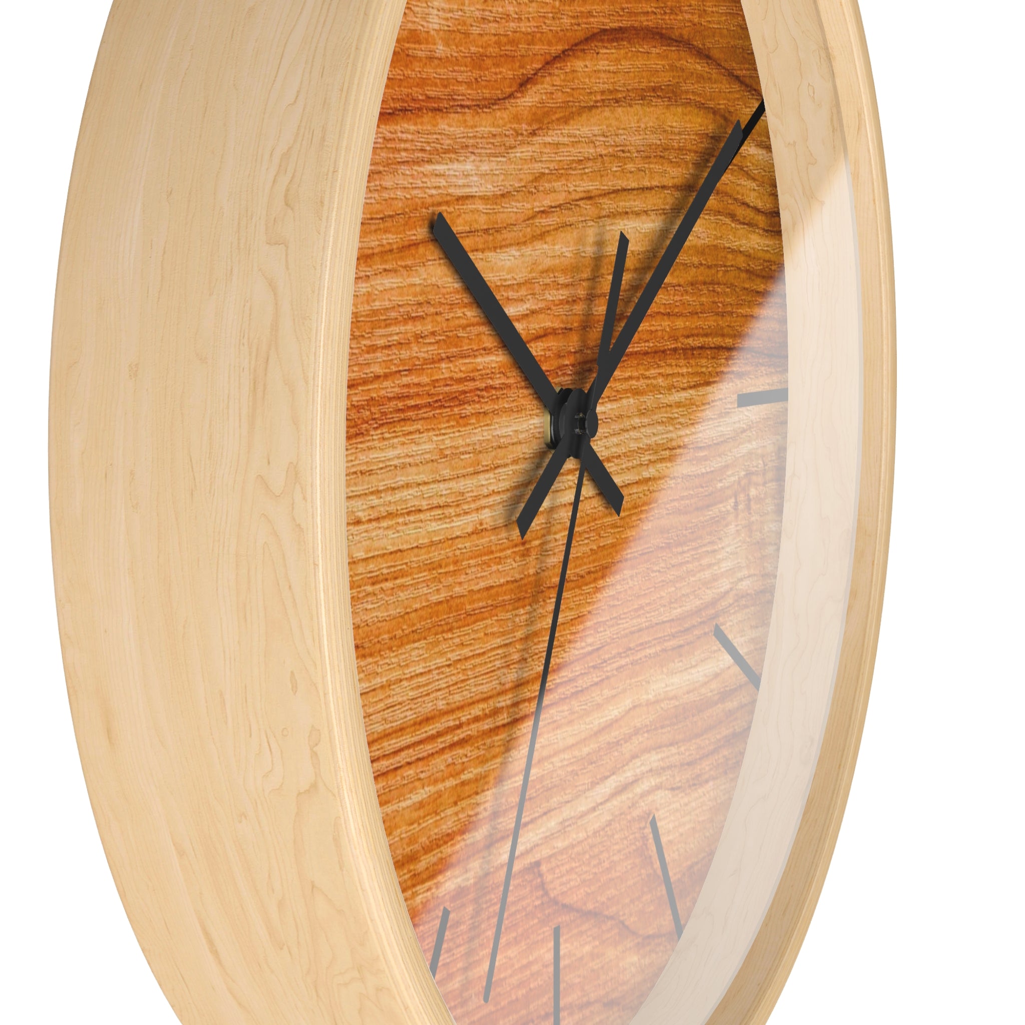 Wood Design Elegant Wall Clock, Home Decor, Wall Art, Modern Decor for Home, Office, and Living Room