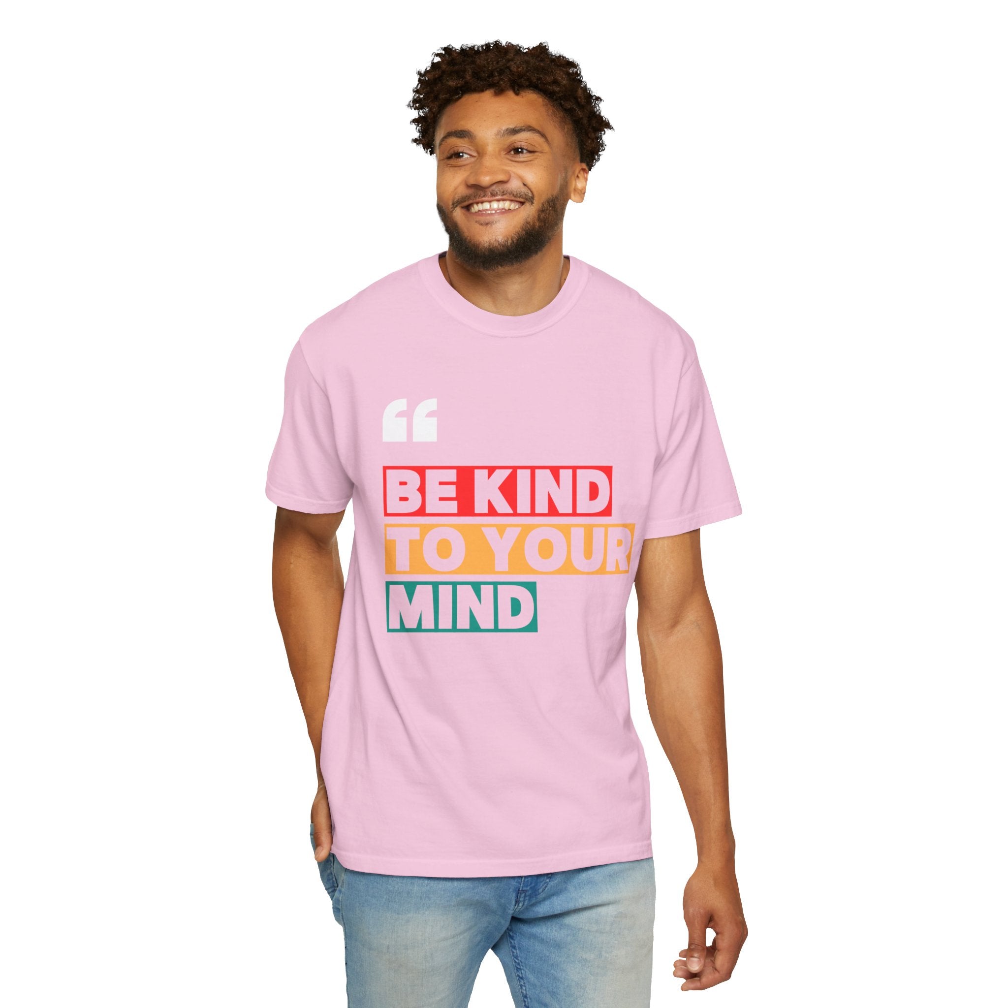 Be Kind to Your Mind, Graphic Design Unisex T-shirt, Casual Cotton Outwear, Gift for Him- Gift for Her, Stylish Tee, Cool Shirt, Trendy Apparel, Comfortable Top,