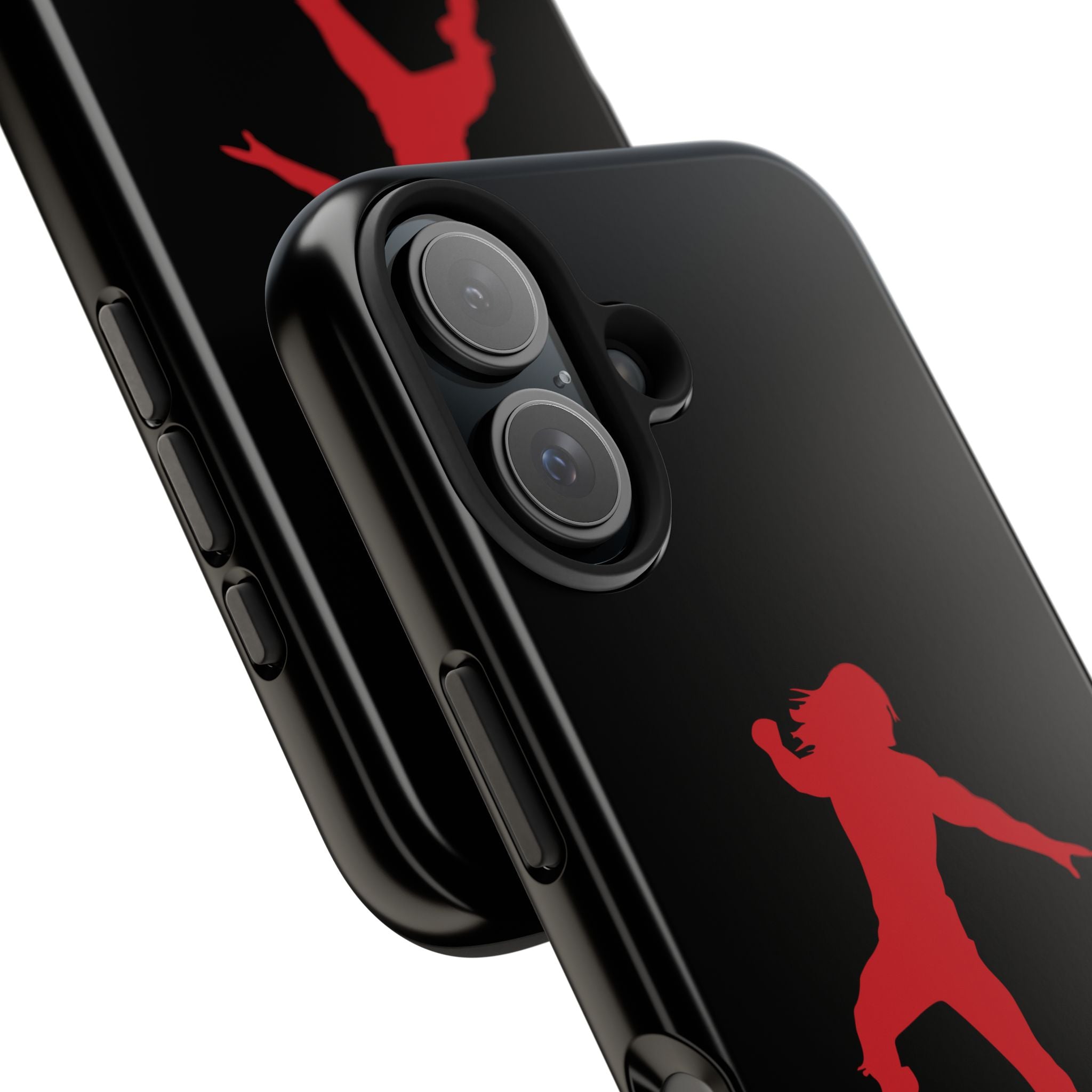 Roman Reigns Jump Red Graphic Design, iPhone and Samsung Case Cool Graphic Sports Fan Phone Case