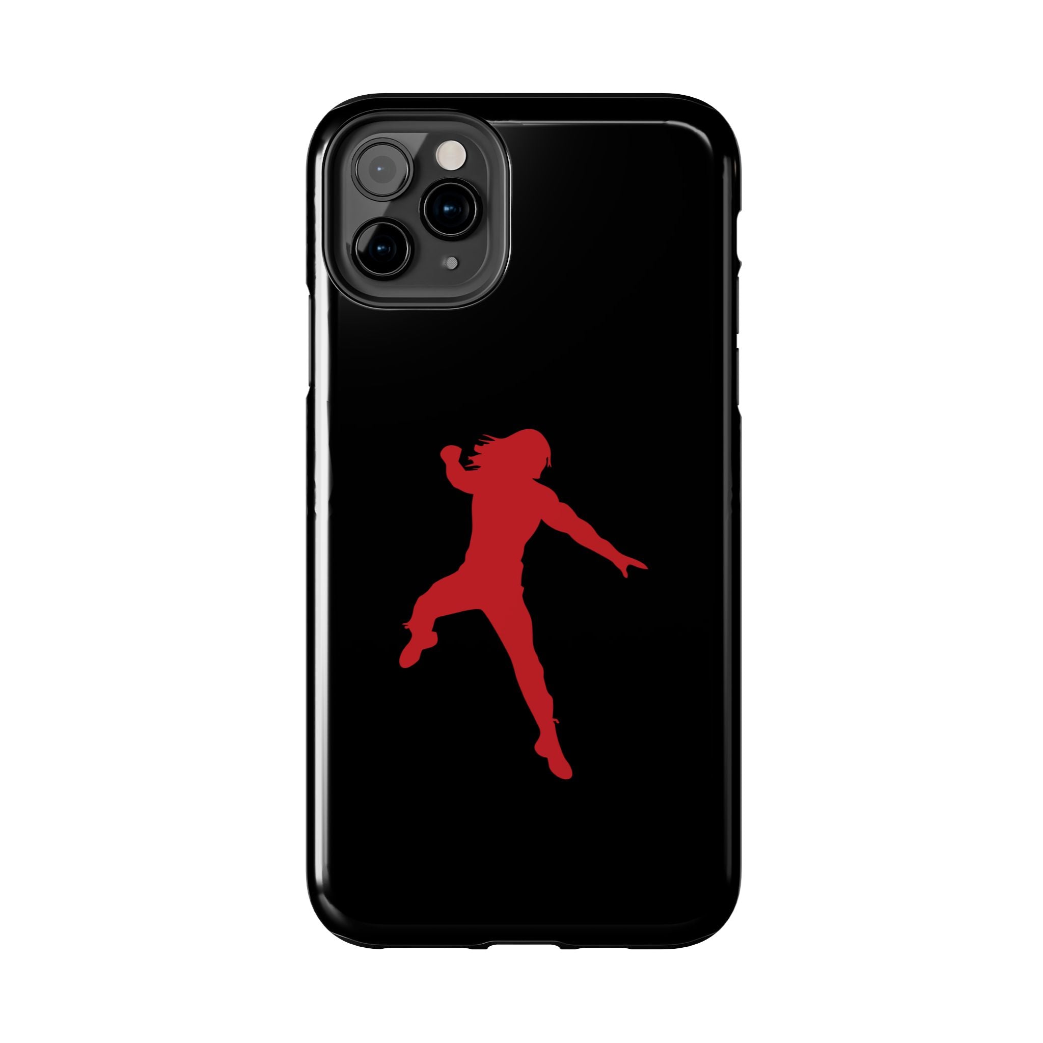 Roman Reigns Jump Red Graphic Design, iPhone and Samsung Case Cool Graphic Sports Fan Phone Case