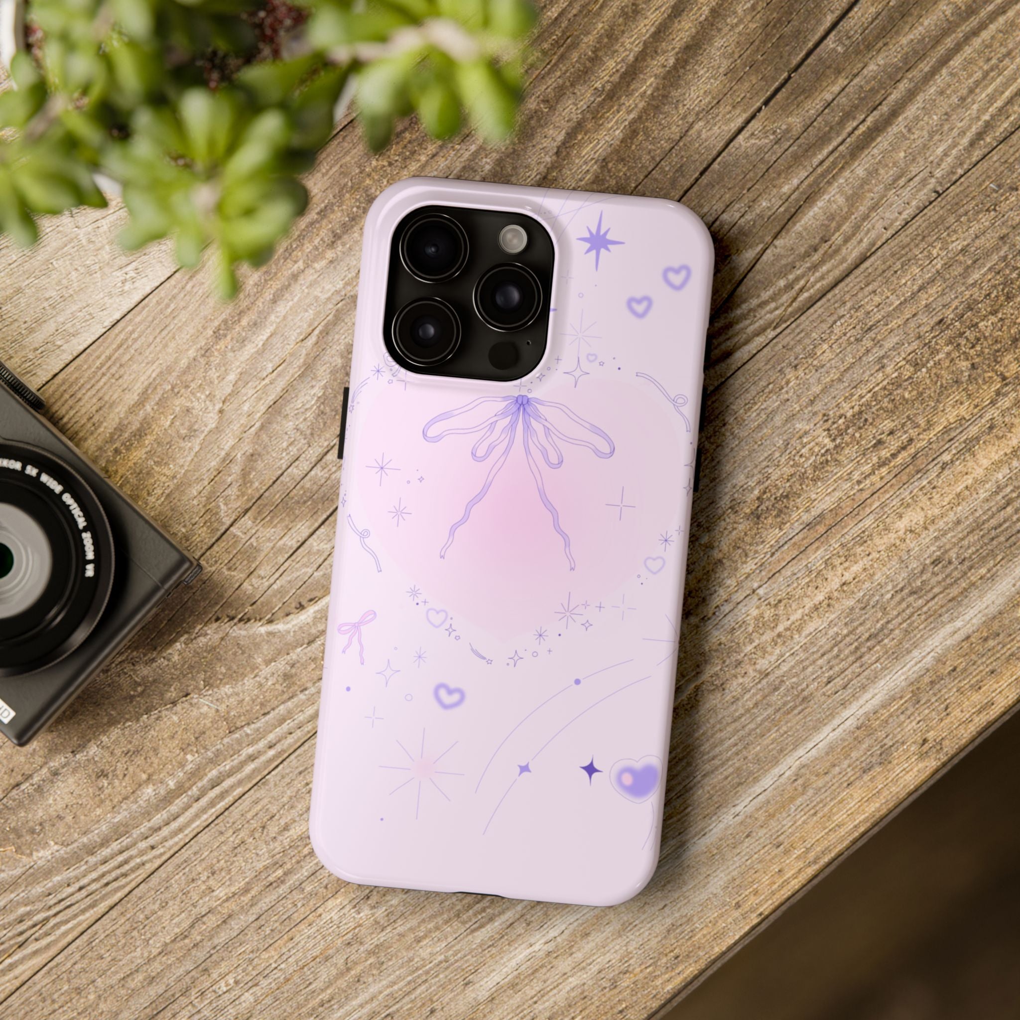 Pink Purple Delicate Fine Line Design, Elegant Phone Cases, Stylish Phone Covers, Chic Phone Protectors, Fashionable Case for Her, Trendy Smartphone Accessories