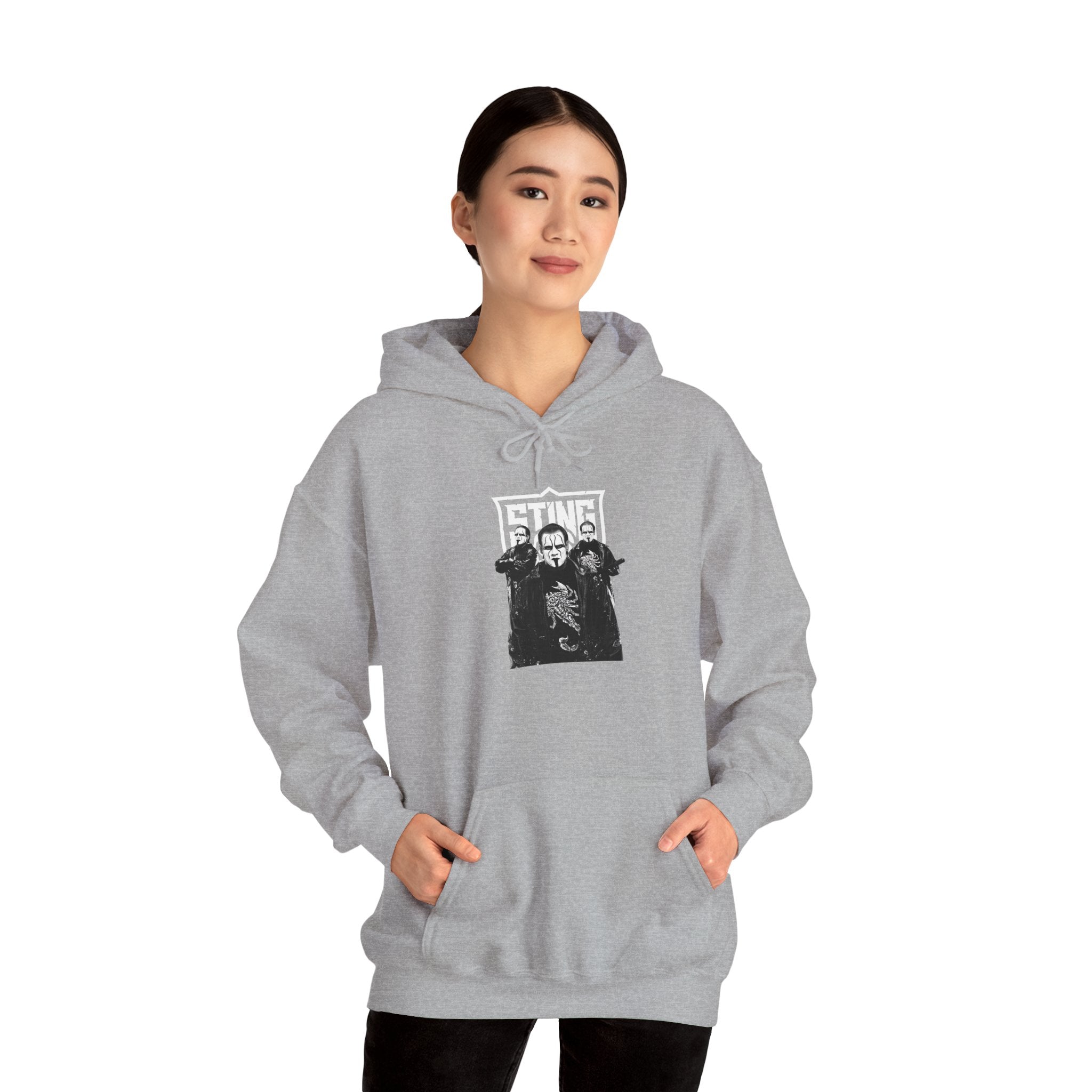 Sting Hoodies, Gift for Her - Gift for Him, Sports Fan Wrestling Unisex Hooded Sweatshirt, Casual Outwear