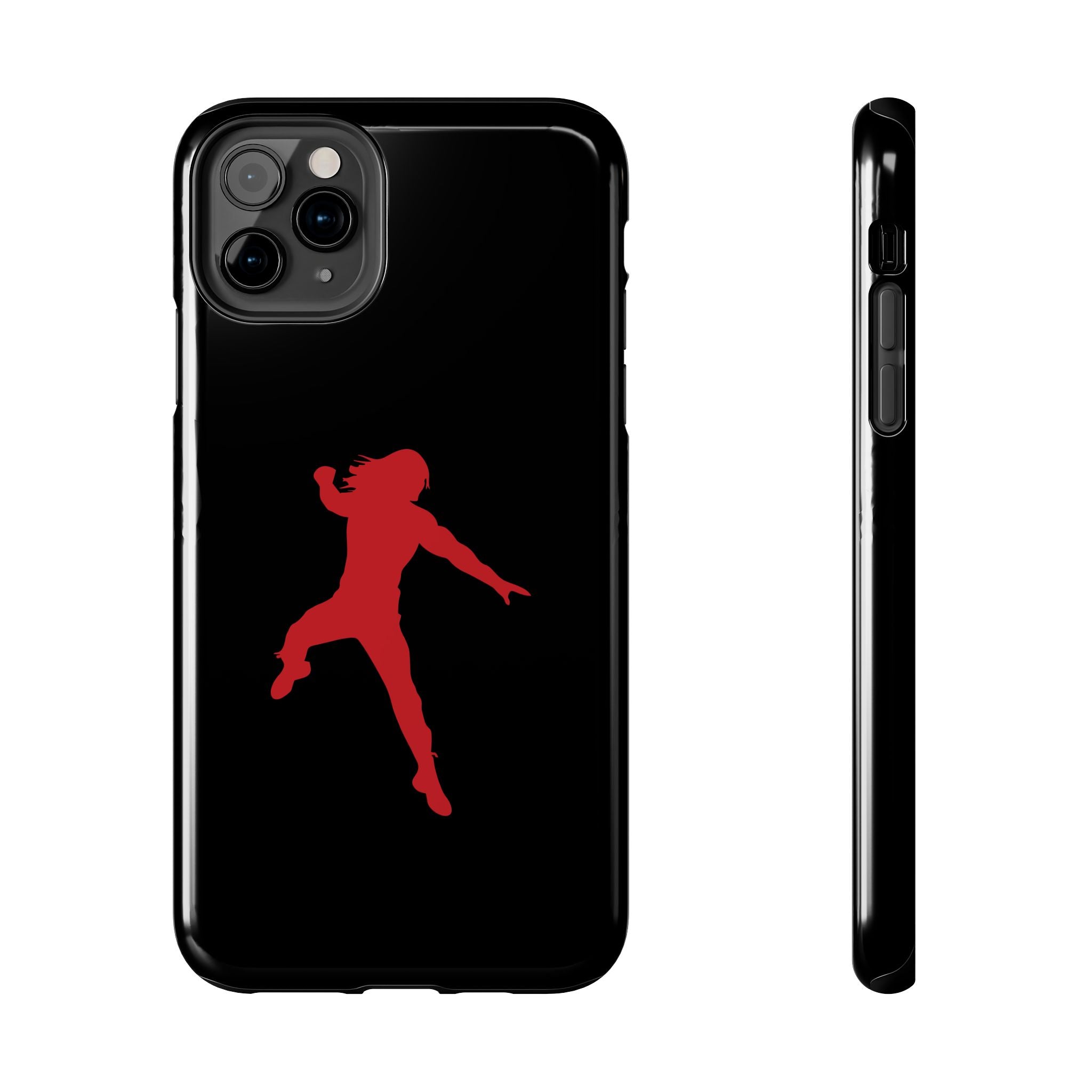 Roman Reigns Jump Red Graphic Design, iPhone and Samsung Case Cool Graphic Sports Fan Phone Case