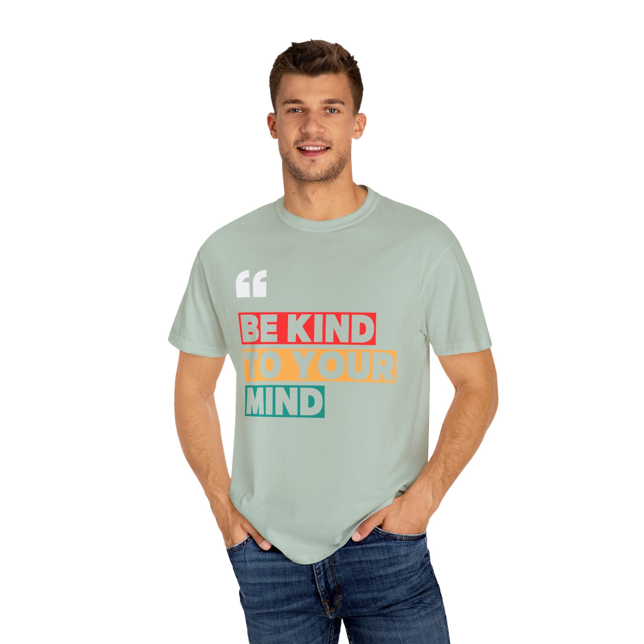 Be Kind to Your Mind, Graphic Design Unisex T-shirt, Casual Cotton Outwear, Gift for Him- Gift for Her, Stylish Tee, Cool Shirt, Trendy Apparel, Comfortable Top,