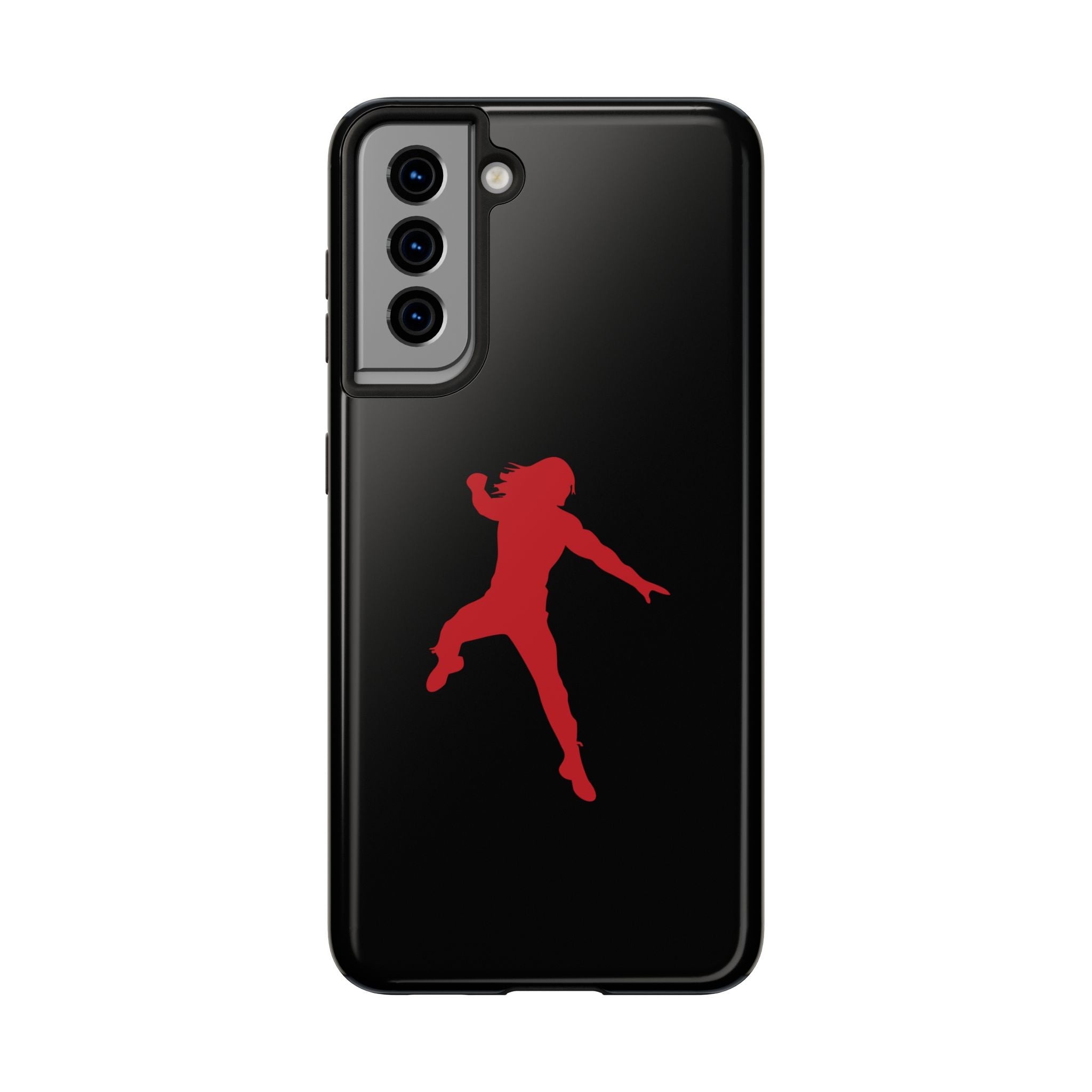 Roman Reigns Jump Red Graphic Design, iPhone and Samsung Case Cool Graphic Sports Fan Phone Case