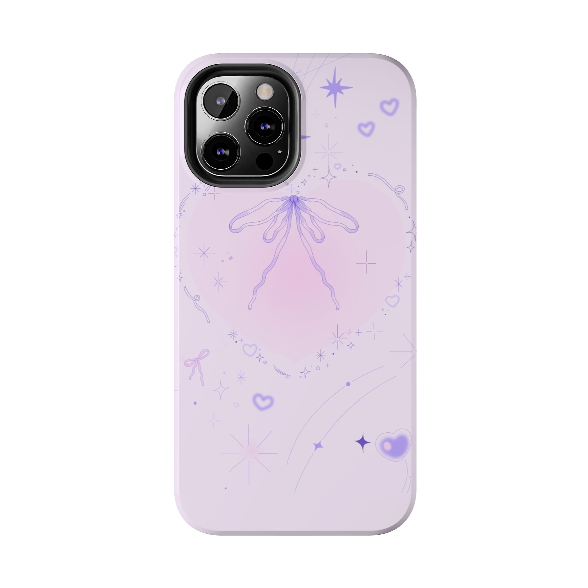 Pink Purple Delicate Fine Line Design, Elegant Phone Cases, Stylish Phone Covers, Chic Phone Protectors, Fashionable Case for Her, Trendy Smartphone Accessories