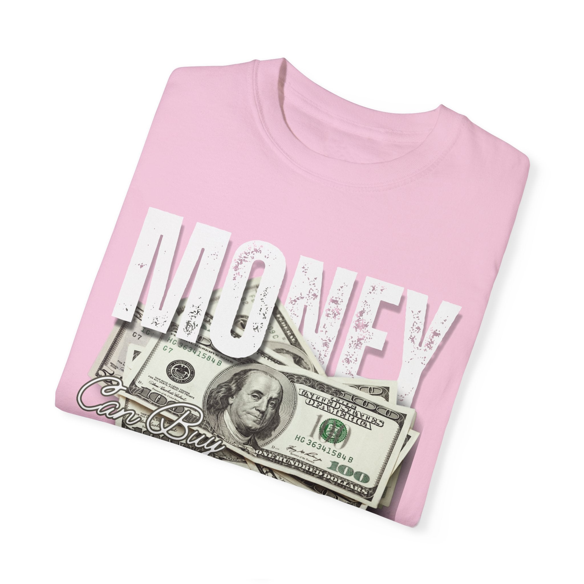 Money Can Buy Happiness, Graphic Design Unisex T-shirt, Casual Cotton Outwear, Gift for Him- Gift for Her, Stylish Tee, Cool Shirt, Trendy Apparel, Comfortable Top,