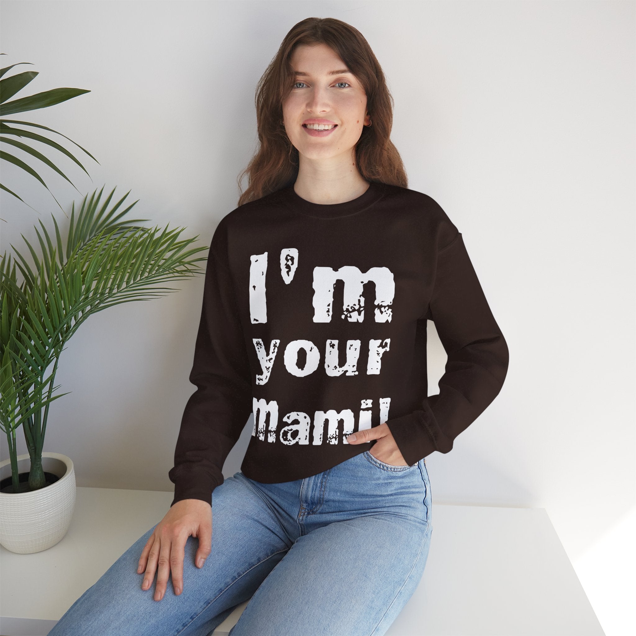 I'm Your Mami, Rhea Ripley Fans Sweatshirt, Best of Rhea Design, Wrestling Fan Unisex Sweatshirt - Gift for Him or Her, Casual Outwear, Heavy Blend Crewneck Sweatshirt