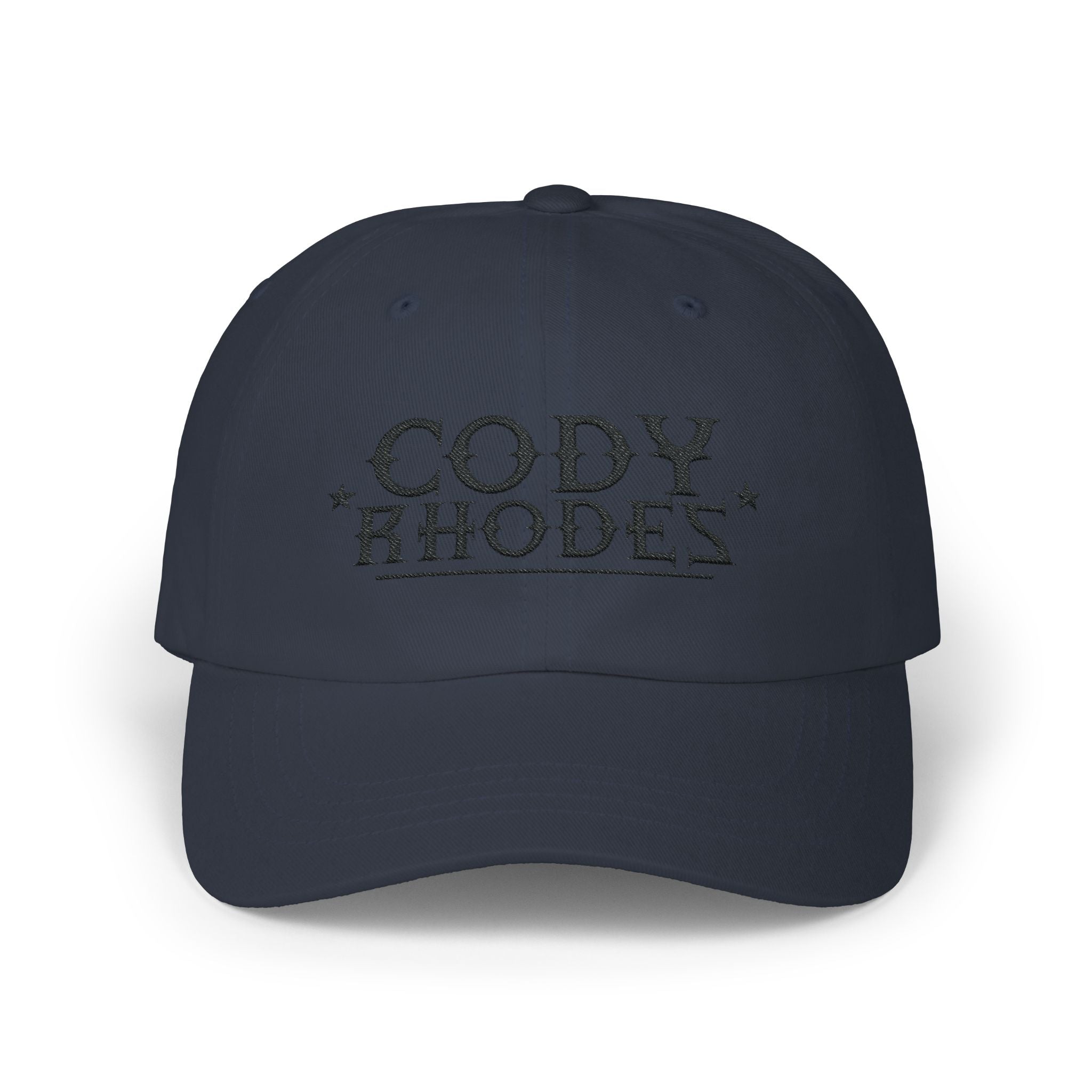 Cody Rhodes Black Text Graphic Design, Sports Fan, Wrestling Dad Cap for Her and Him - Unisex Classic