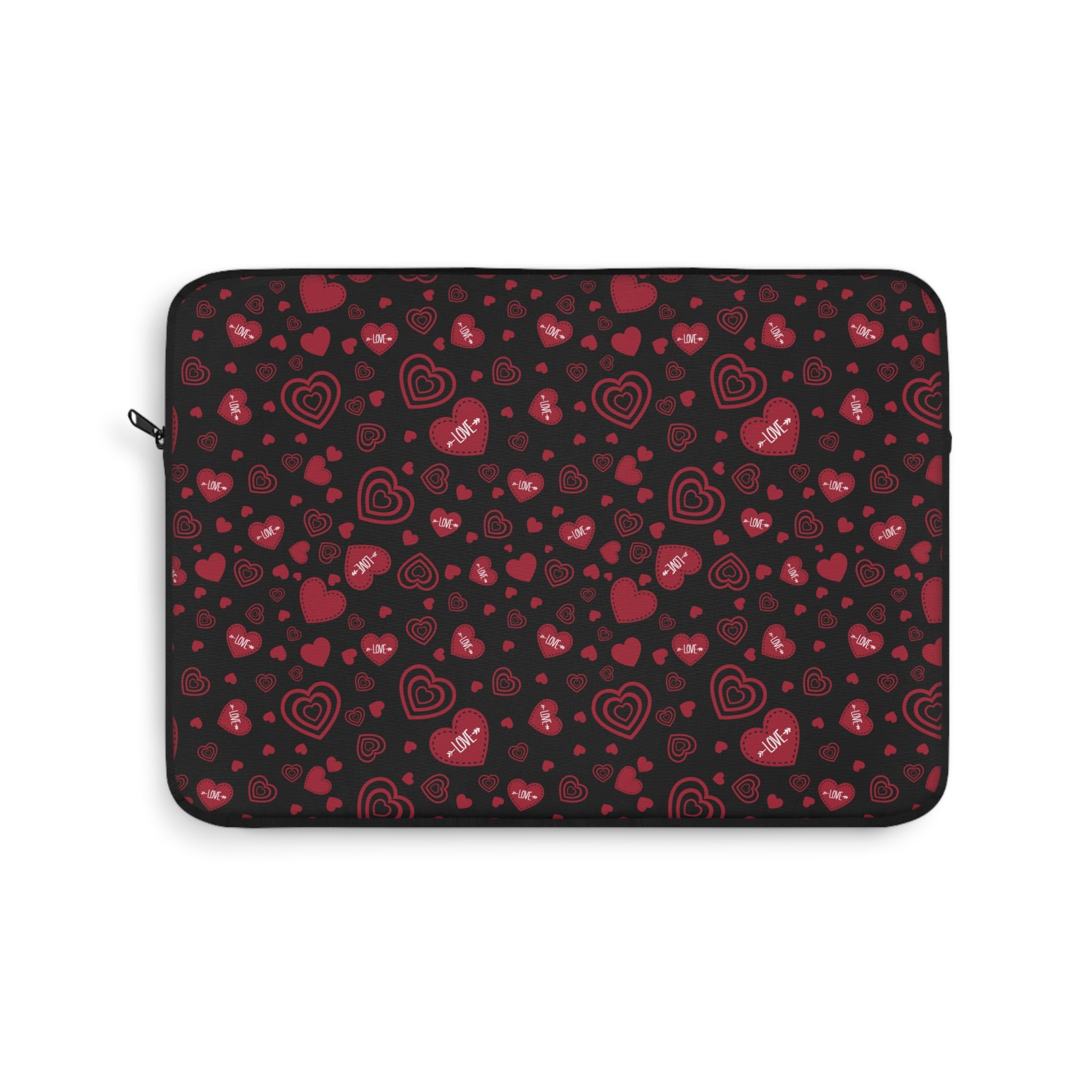 Valentine Love Laptop Carrying Case, Computer Sleeve | Patchwork Cottage, Laptop Sleeve - Valentine's Day Gift