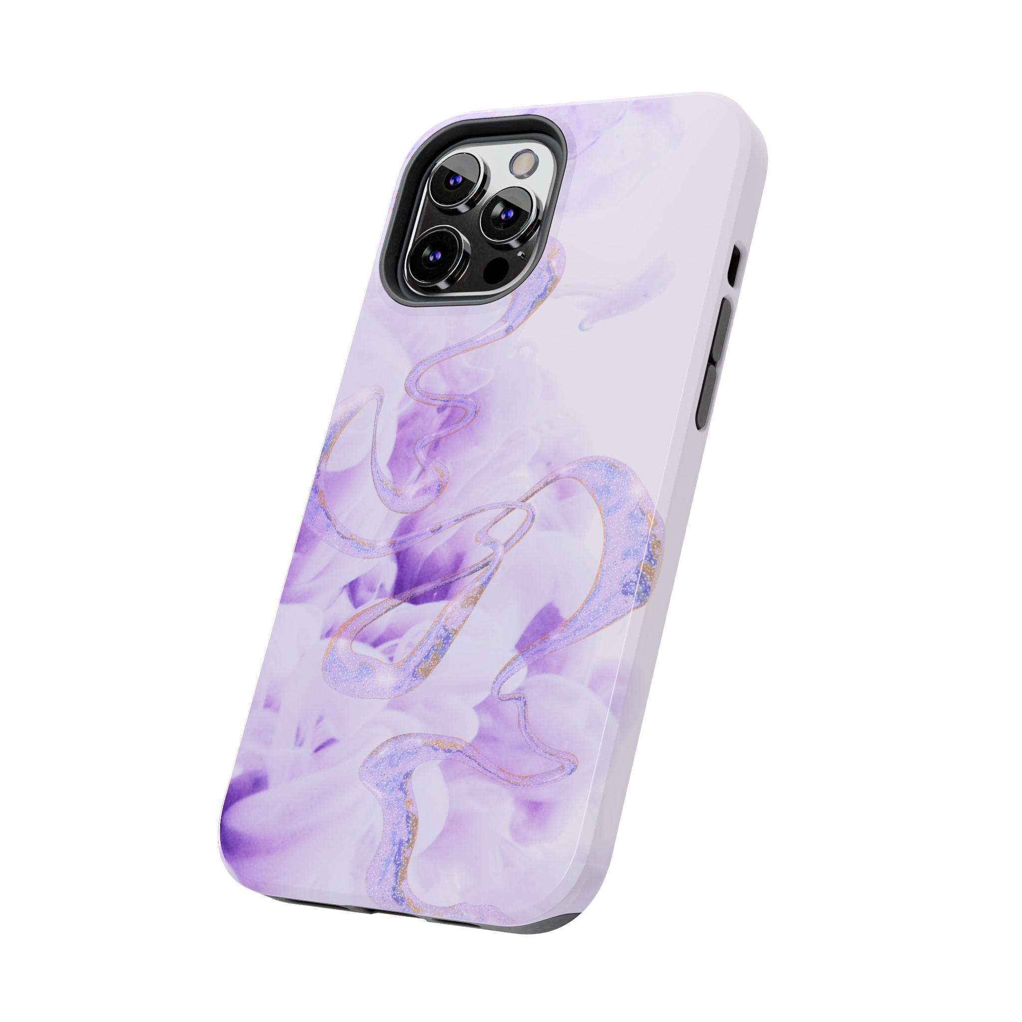 Abstract Purple Fluid Design, Elegant Phone Cases, Stylish Phone Covers, Chic Phone Protectors, Fashionable Case for Her, Trendy Smartphone Accessories