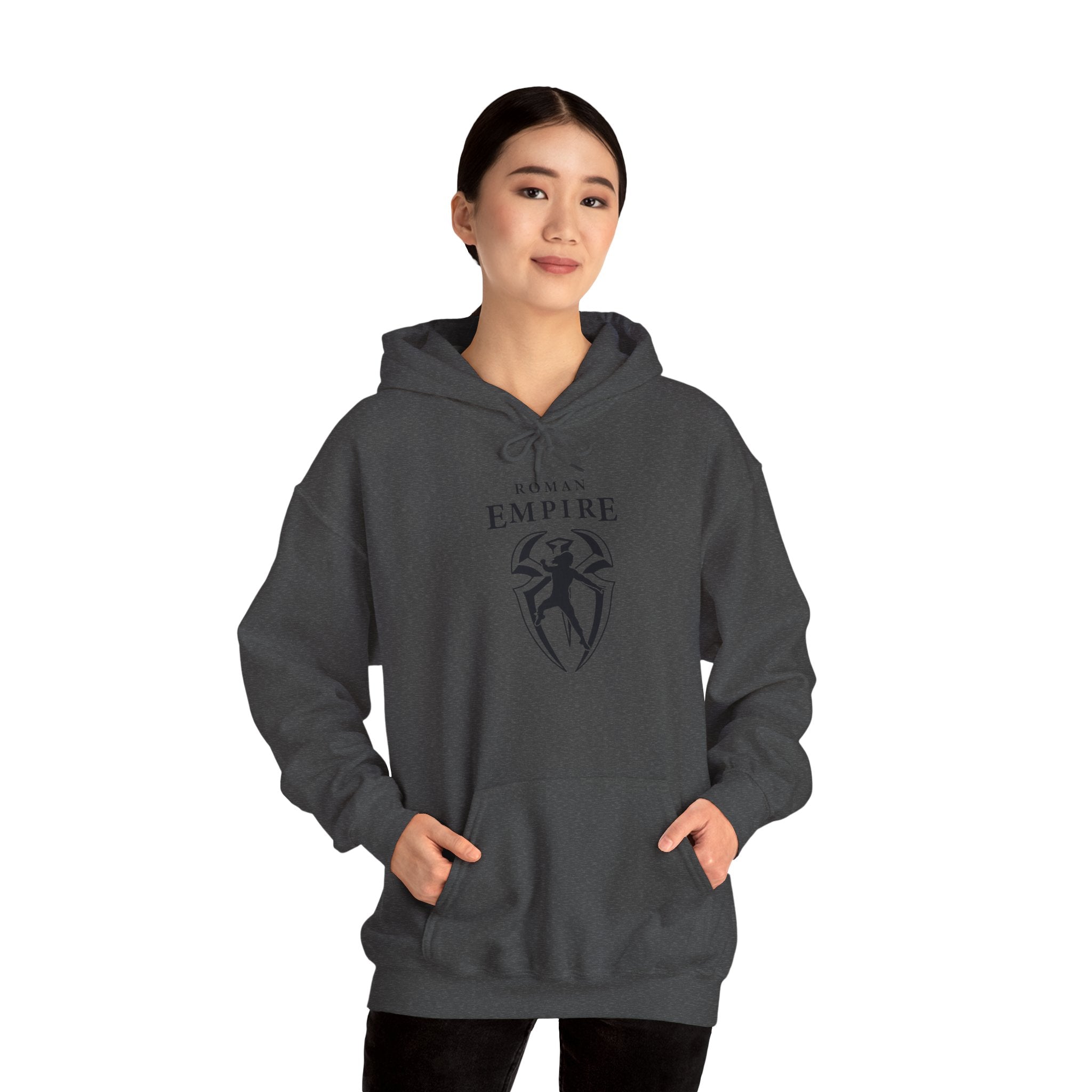 Roman Empire Roman Reigns Graphic Hoodies, Gift for Her - Gift for Him, Sports Fan Wrestling Unisex Hooded Sweatshirt, Casual Outwear