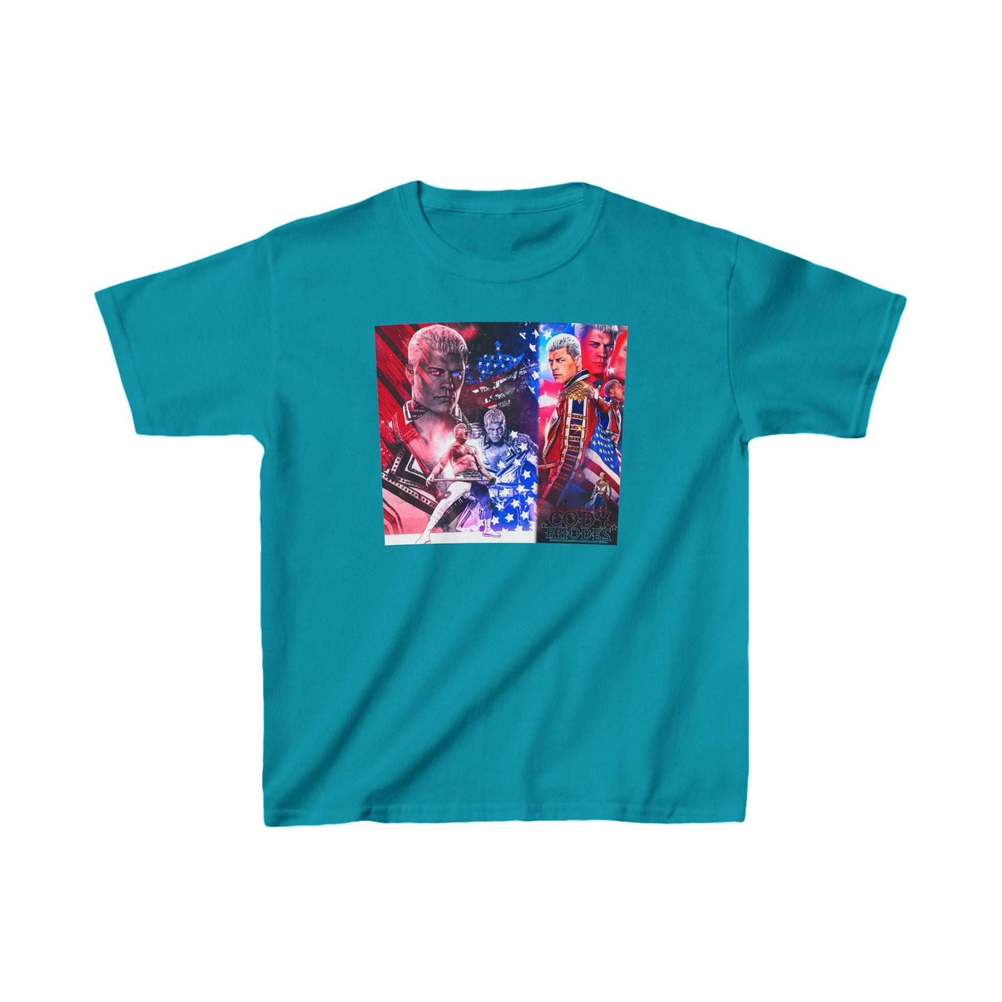 Cody Rhodes, Best of Cody Portrait Shirt, Unisex Kids Shirt, Sports Fan T-Shirt, Best Gift for Kids,  Cotton Shirt for Kids