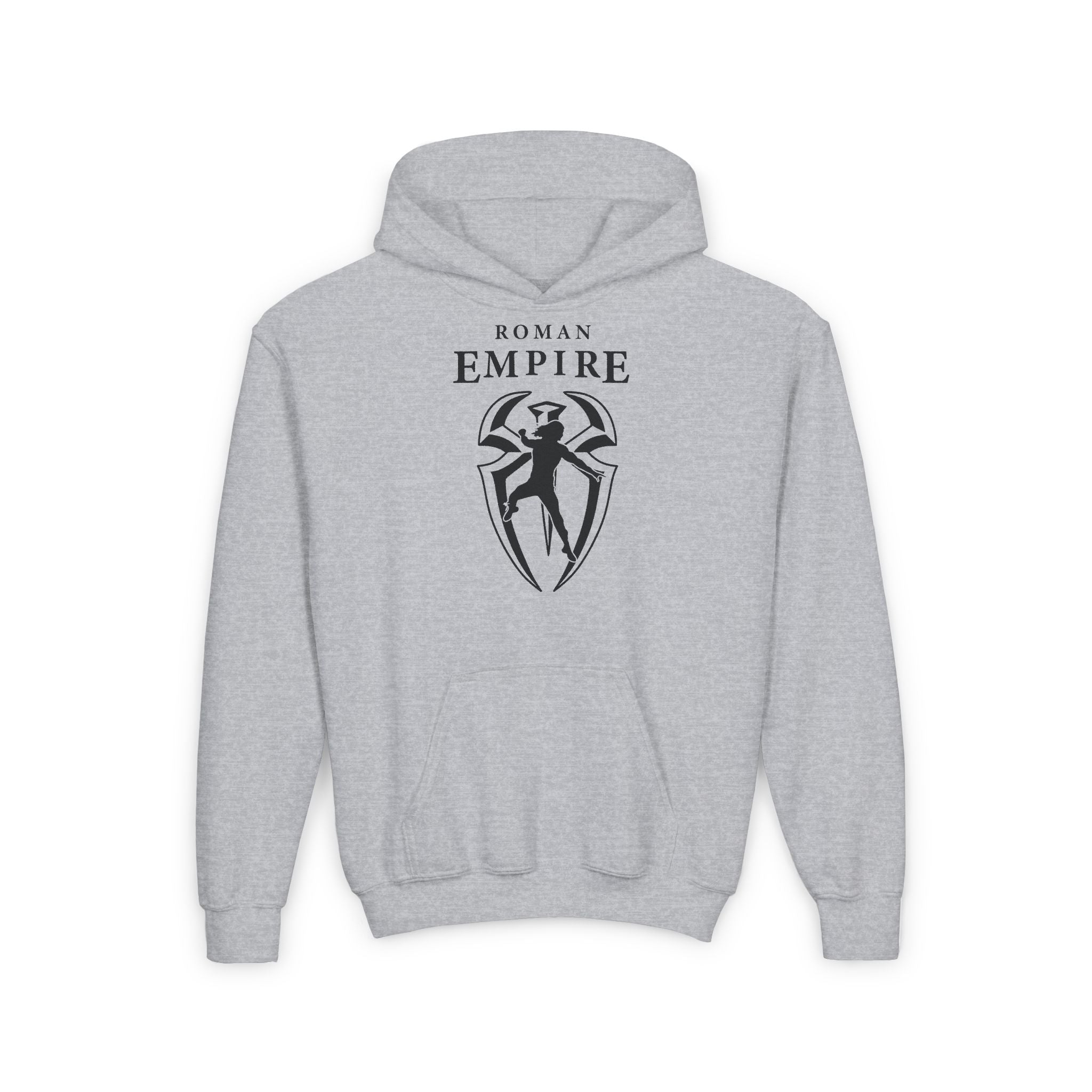 Roman Reigns " Roman Empire " Shirt, Sports Fan Kids Hoodies - Youth Heavy Blend Hooded Sweatshirt, Unisex, Gift for Her-Him, Casual Outwear