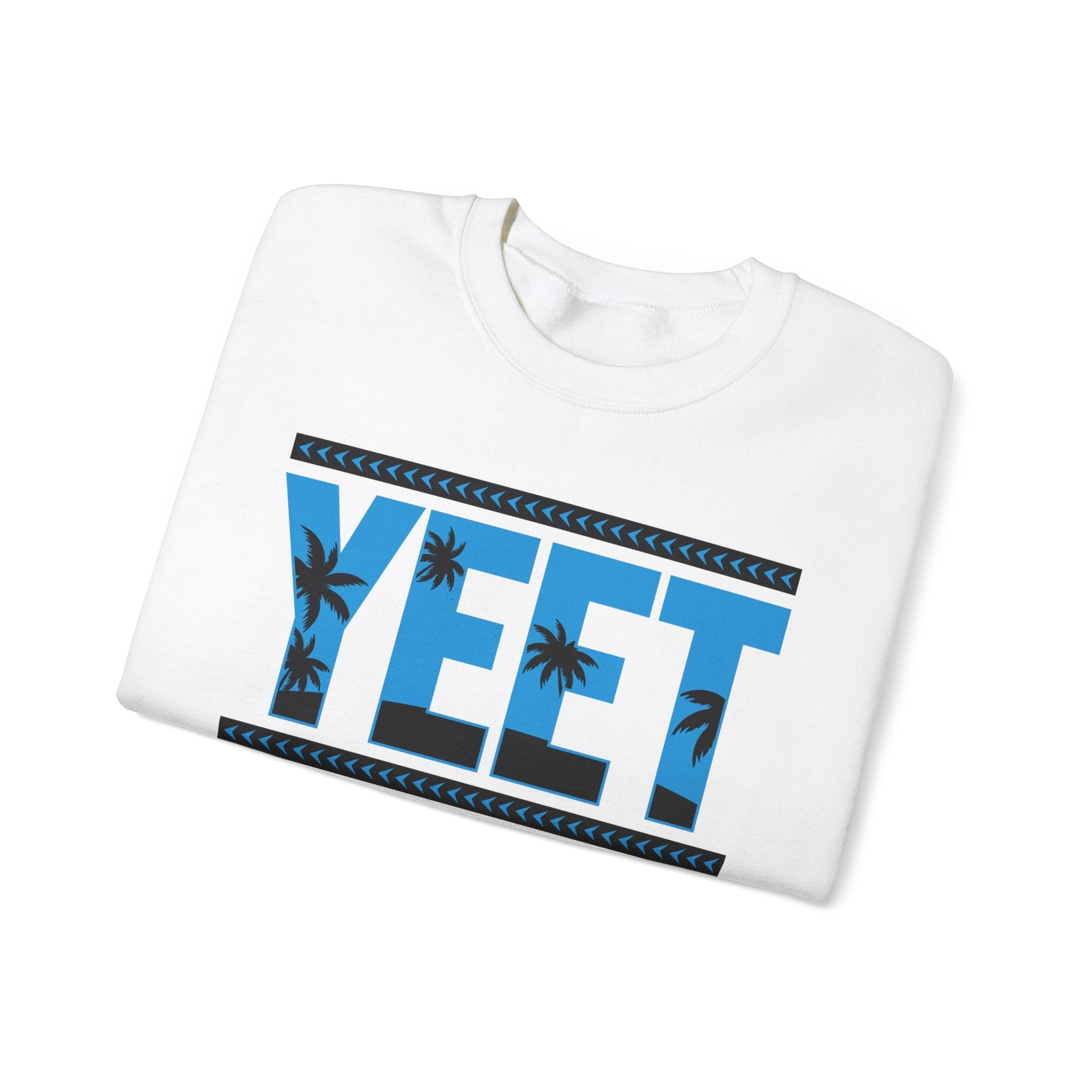 Blue Black Yeet Sweatshirt, Wrestling Fan Unisex Sweatshirt - Gift for Him or Her, Casual Outwear, Heavy Blend Crewneck Sweatshirt