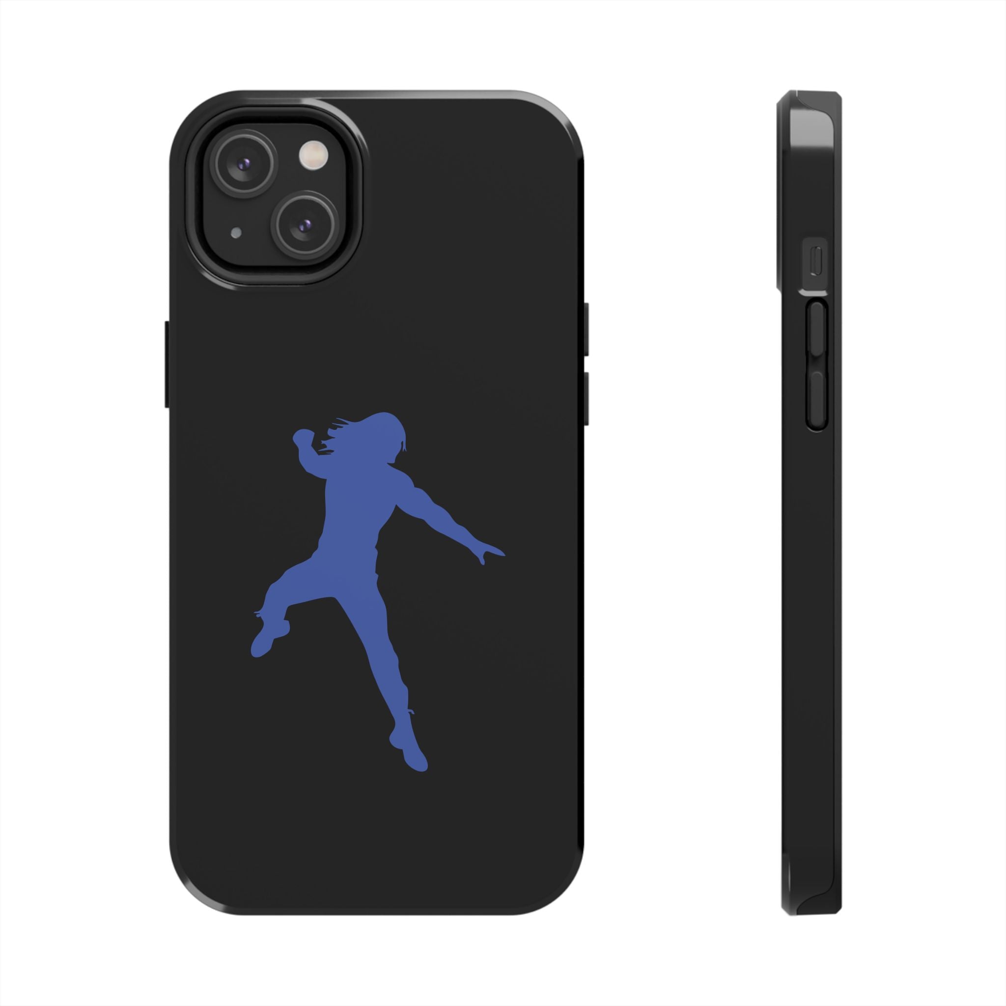 Roman Reigns Jump Blue Graphic Design, iPhone and Samsung Case Cool Graphic Sports Fan Phone Case