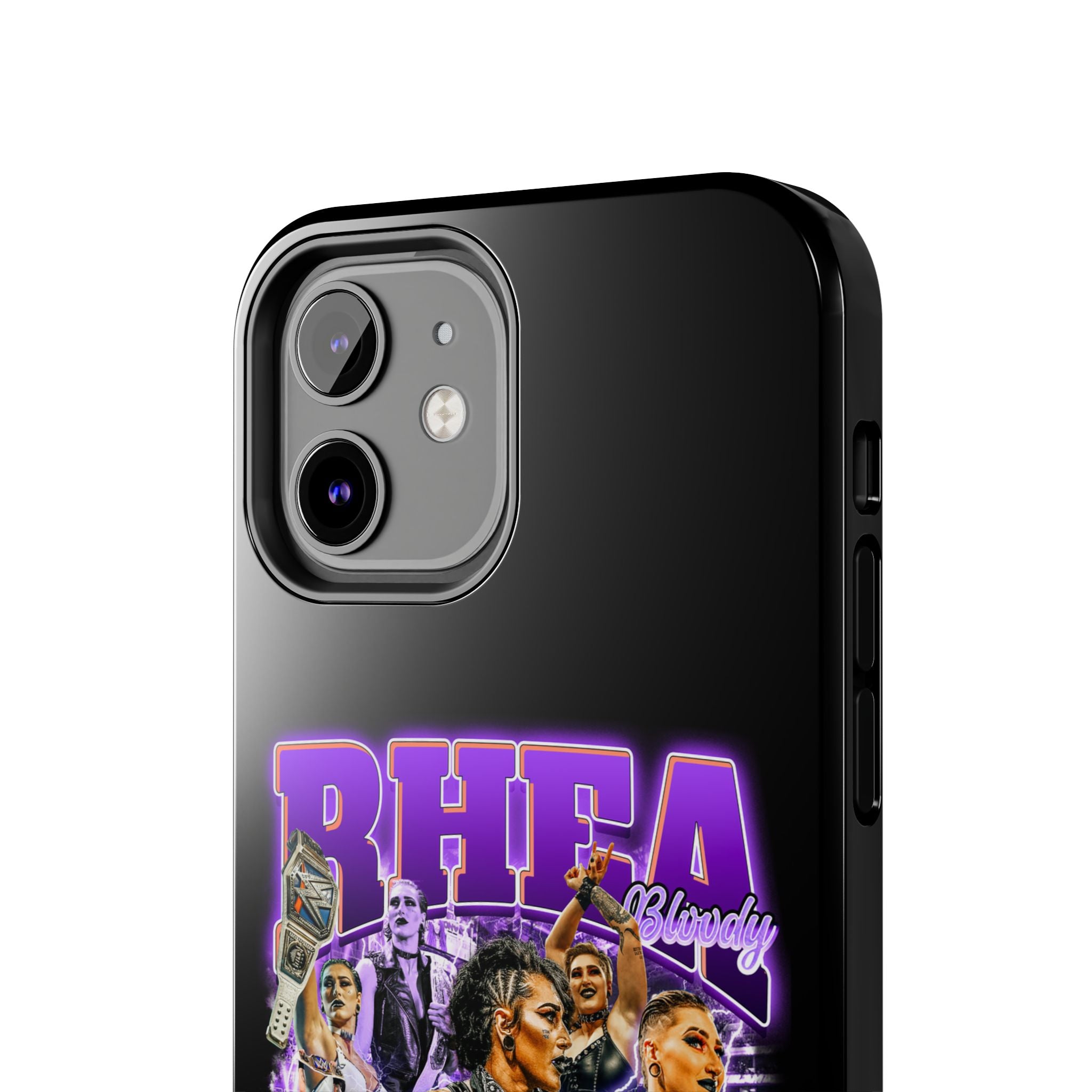 Rhea Ripley Graphic Portrait Design, iPhone and Samsung Case Cool Graphic Sports Fan Phone Case