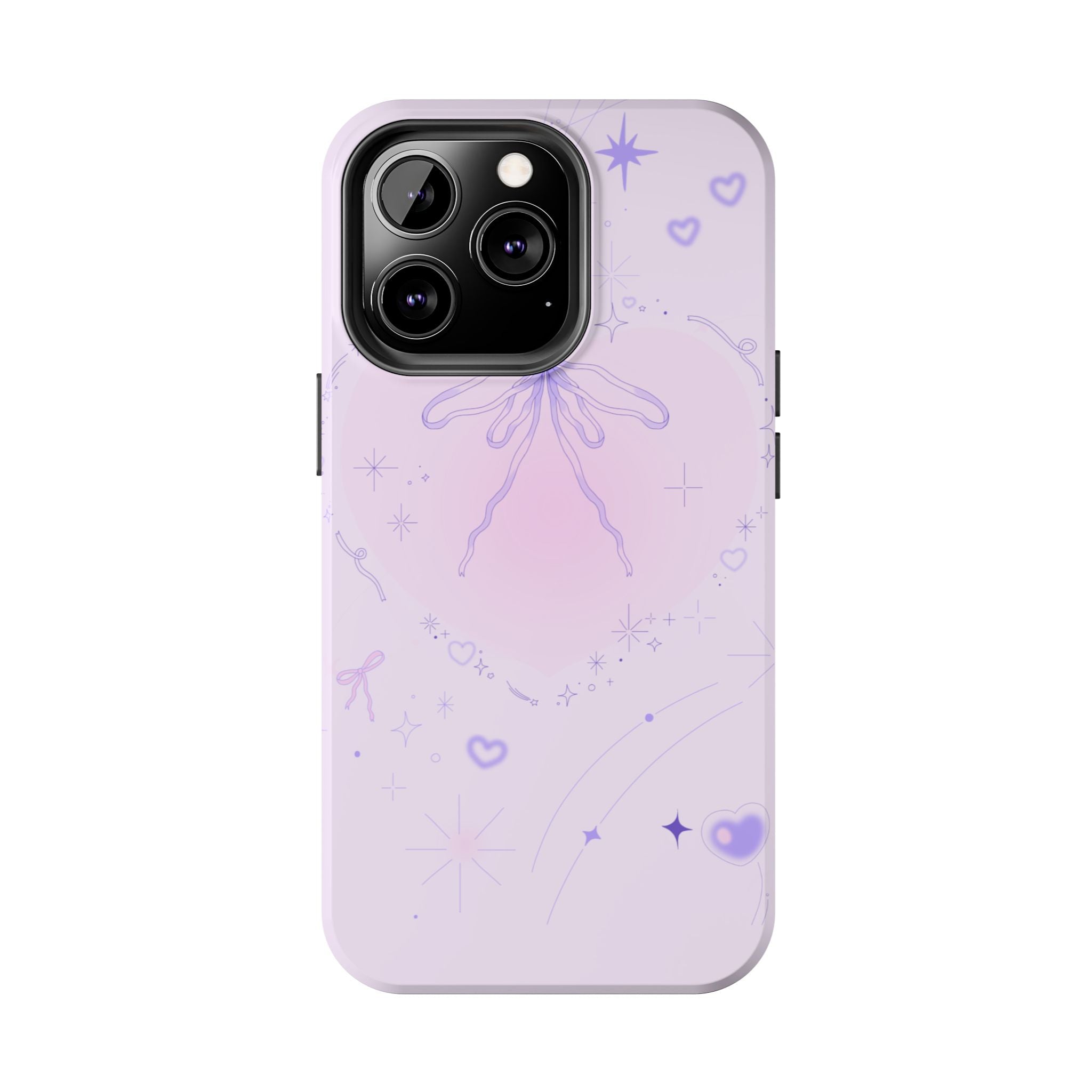 Pink Purple Delicate Fine Line Design, Elegant Phone Cases, Stylish Phone Covers, Chic Phone Protectors, Fashionable Case for Her, Trendy Smartphone Accessories